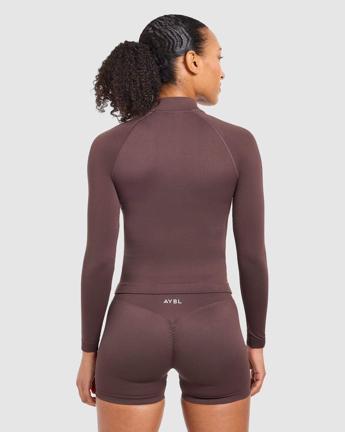 Enhance Seamless Jacket - Cocoa Brown