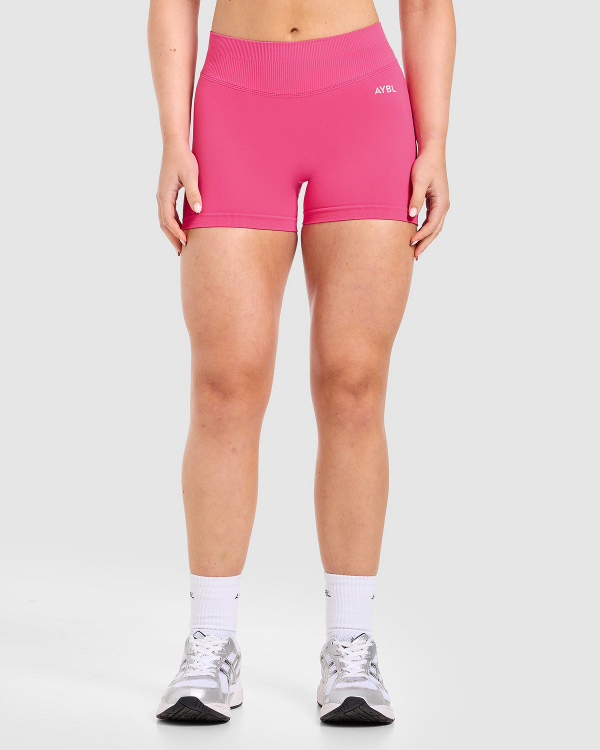 Enhance Seamless Shorts | 3.5" - Raspberry Pink