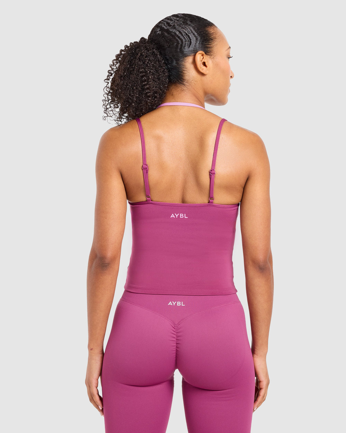 Double Layered Tank Top - Dusky Rose
