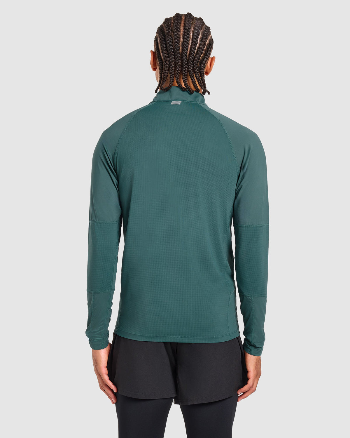 Run 1/4 Zip Pullover - Dark Teal