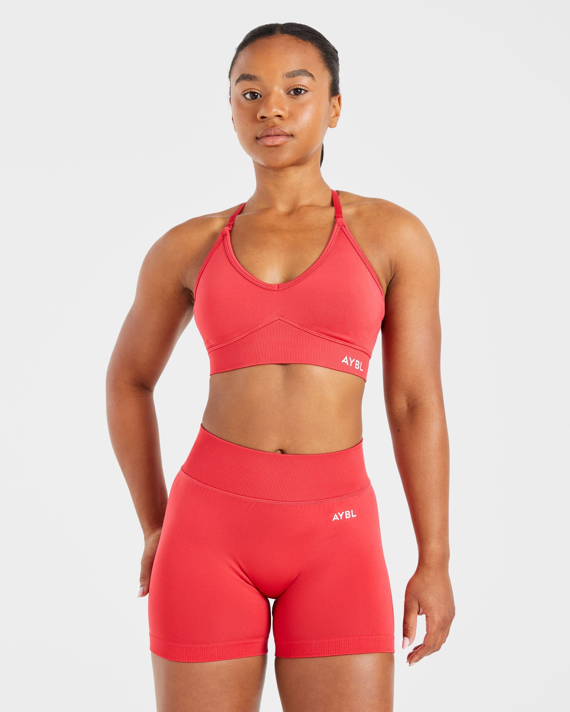 Adapt Seamless Sports Bra - Salsa Red