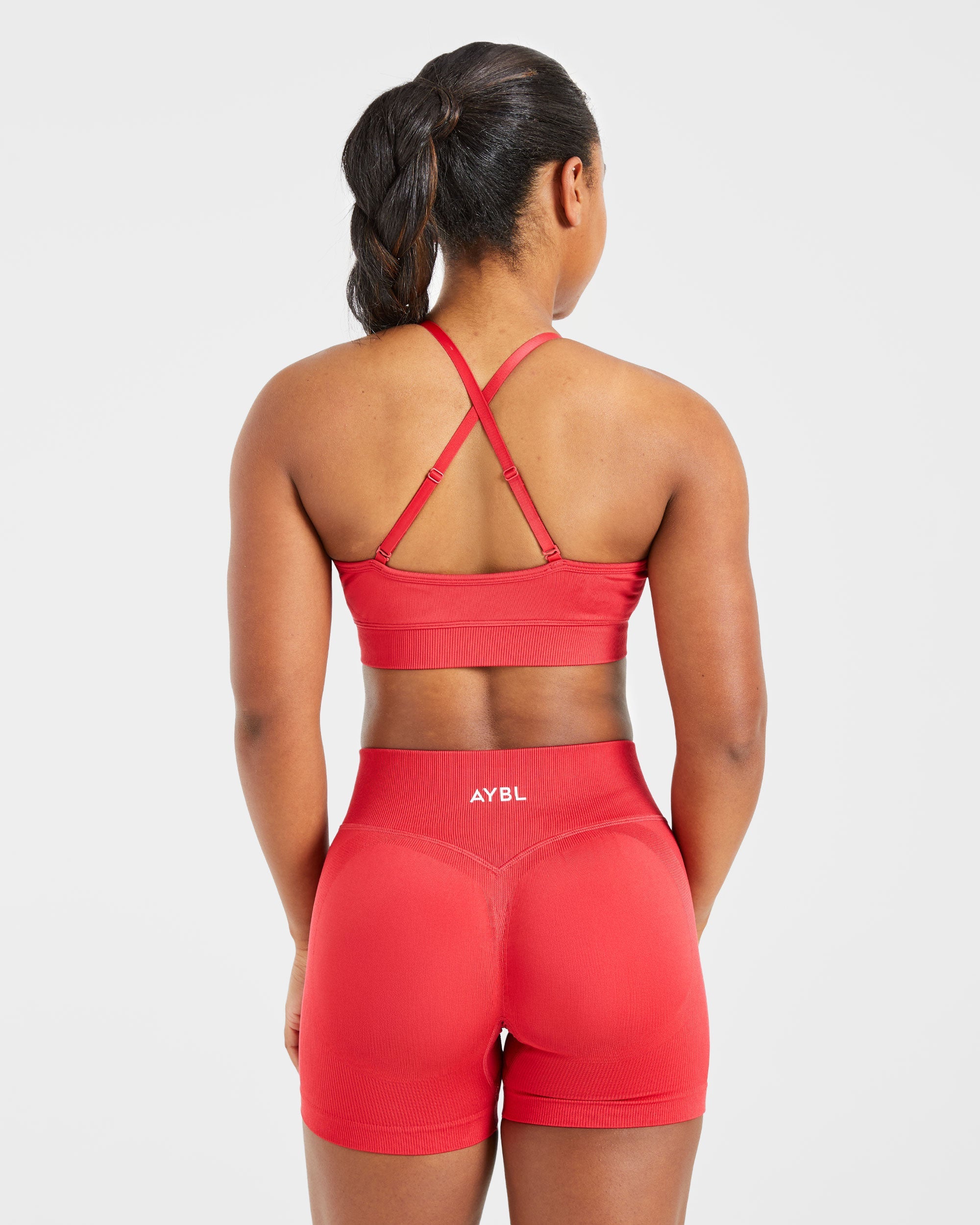 Adapt Seamless Sports Bra - Salsa Red