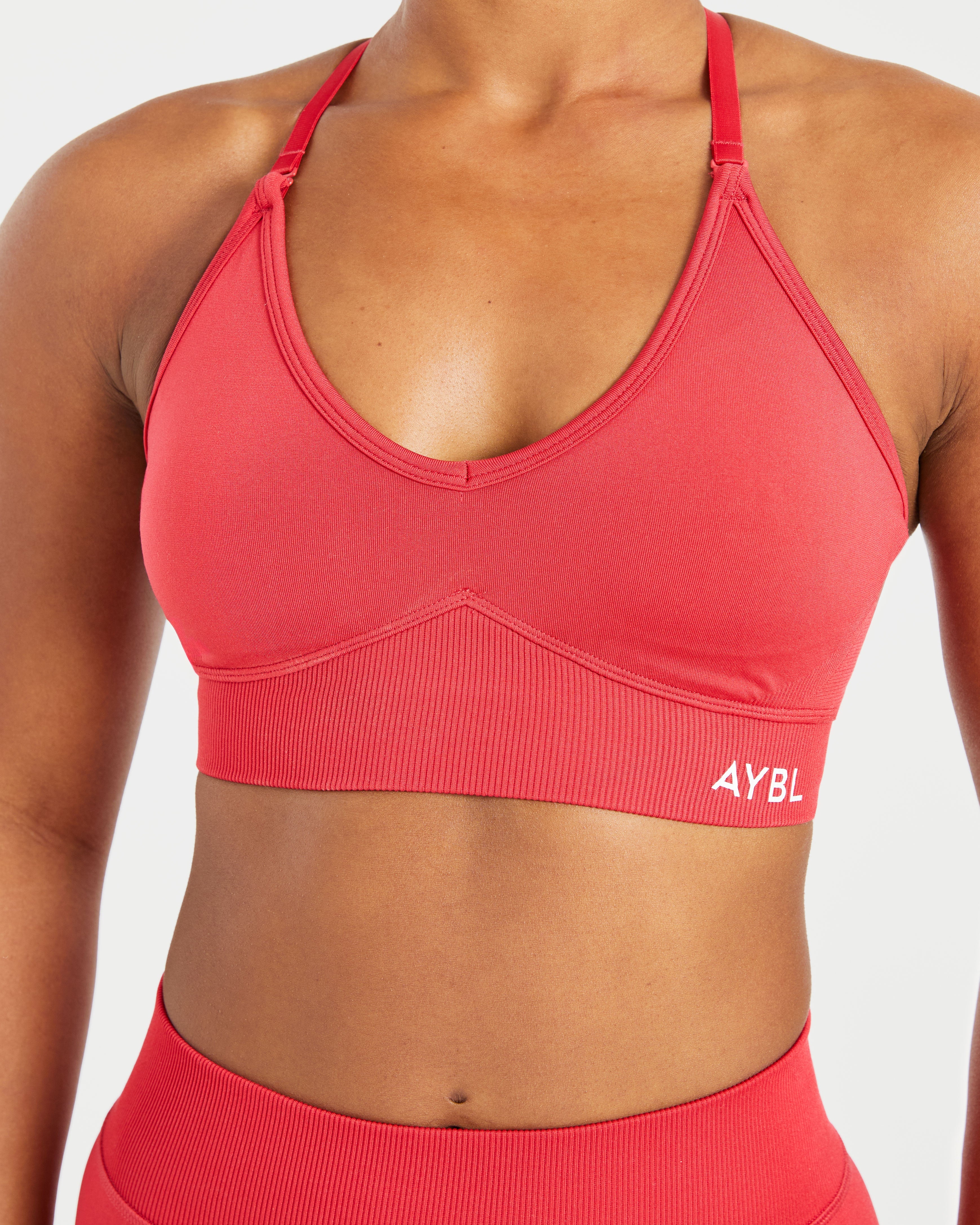 Adapt Seamless Sports Bra - Salsa Red