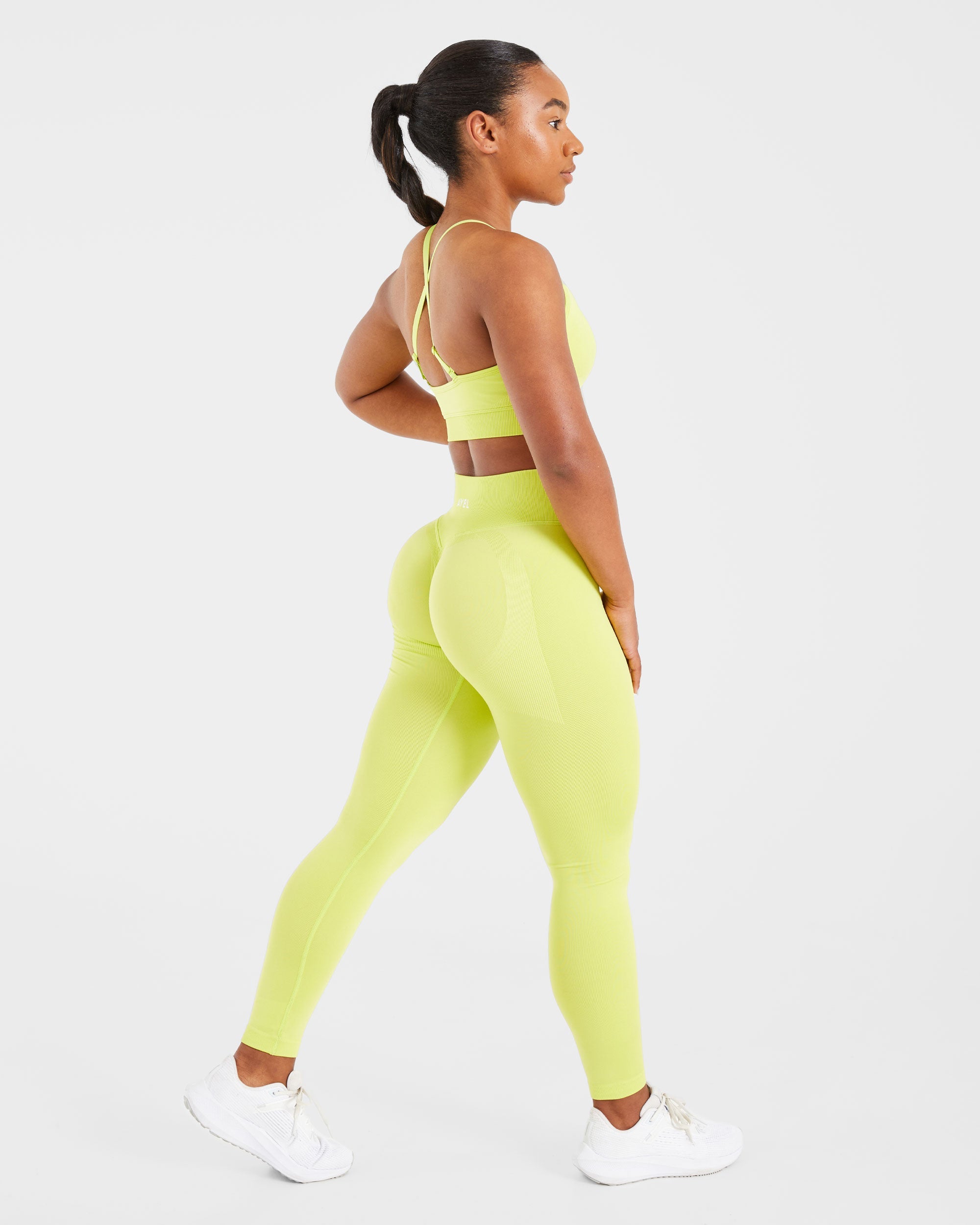 Adapt Seamless Leggings - Lime Green