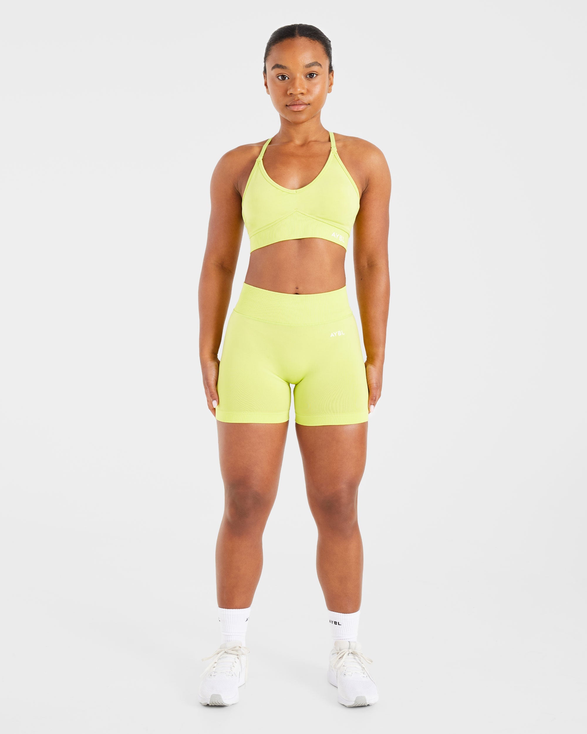 Adapt Seamless Shorts - Lime Green