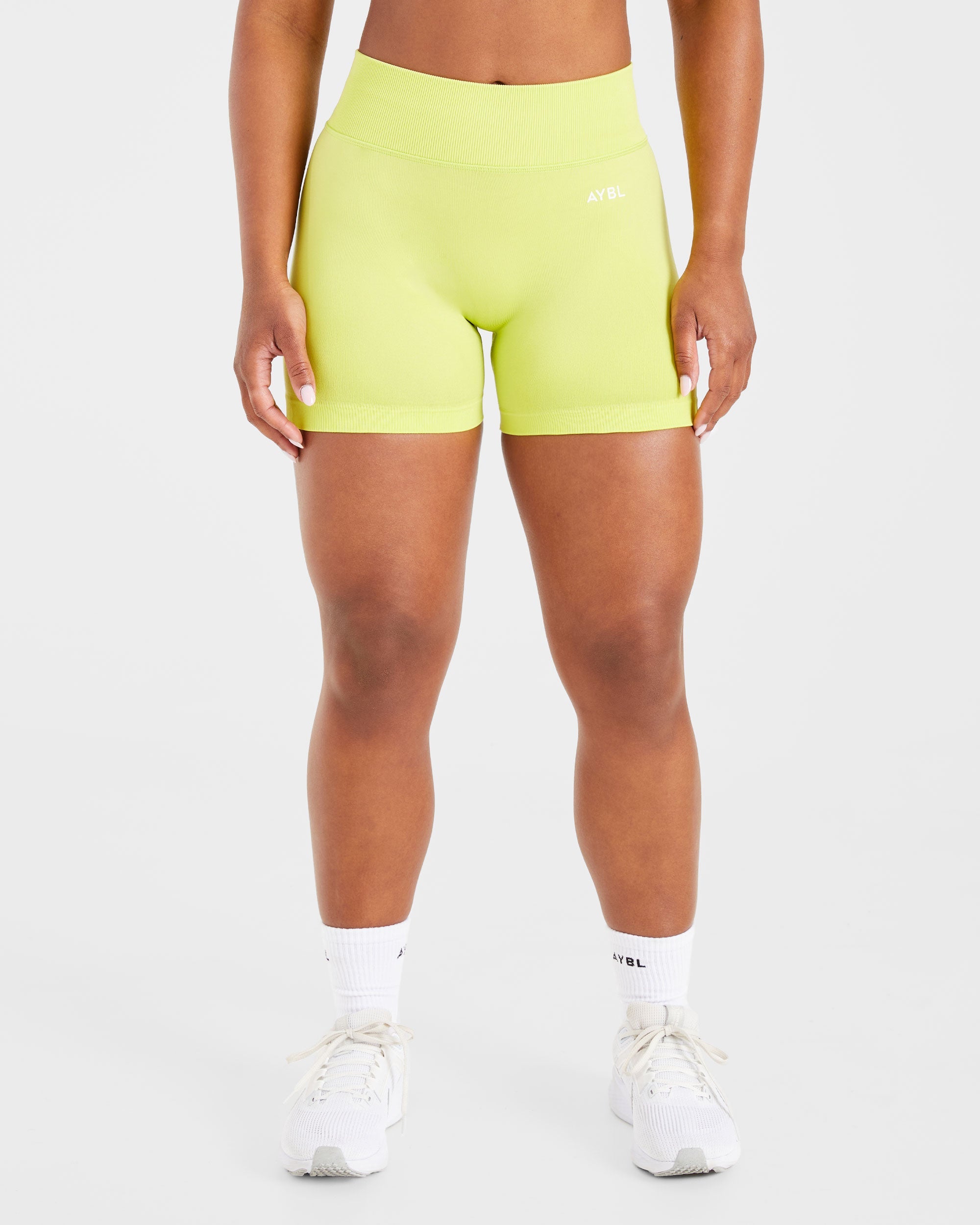 Adapt Seamless Shorts - Lime Green