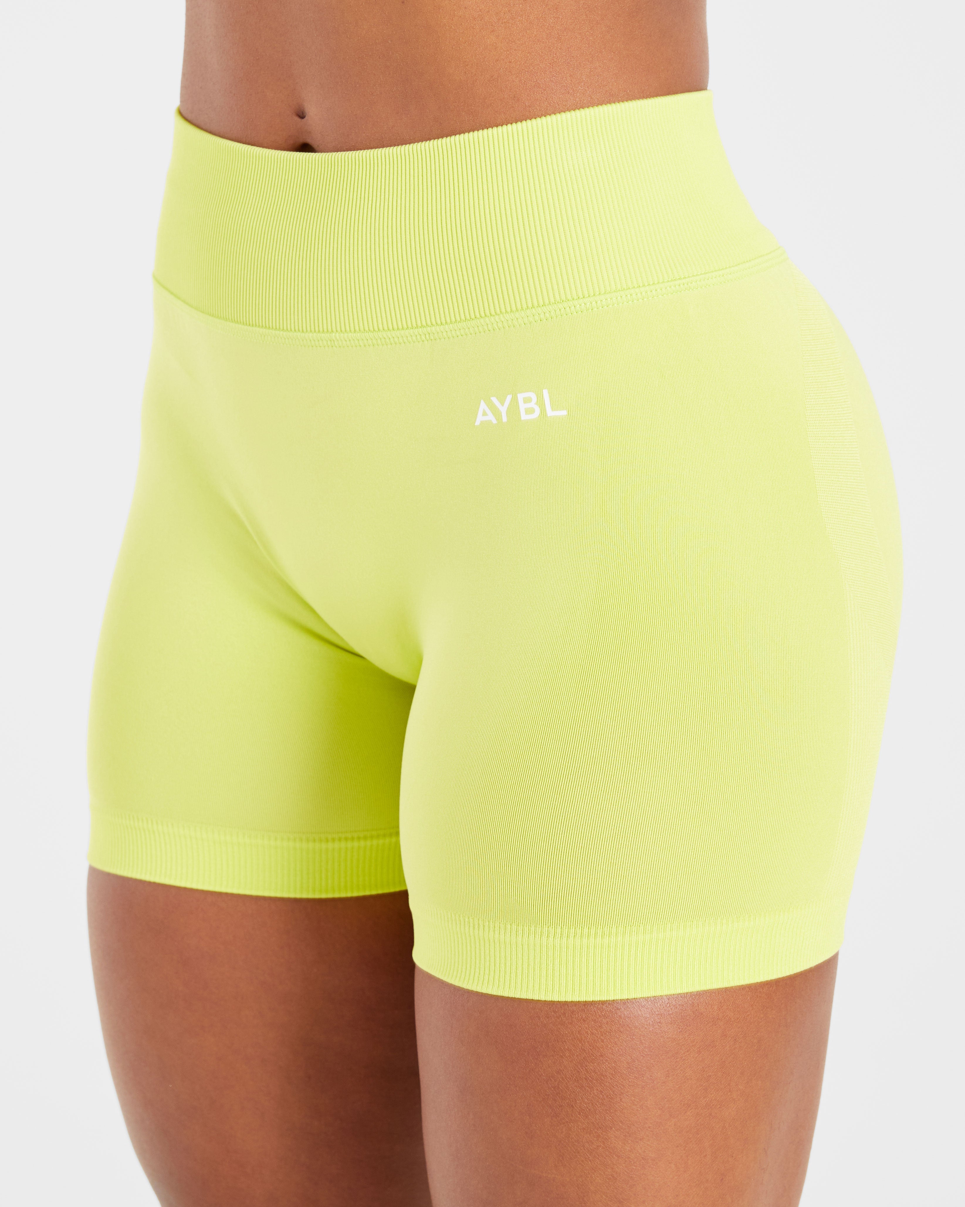 Adapt Seamless Shorts - Lime Green