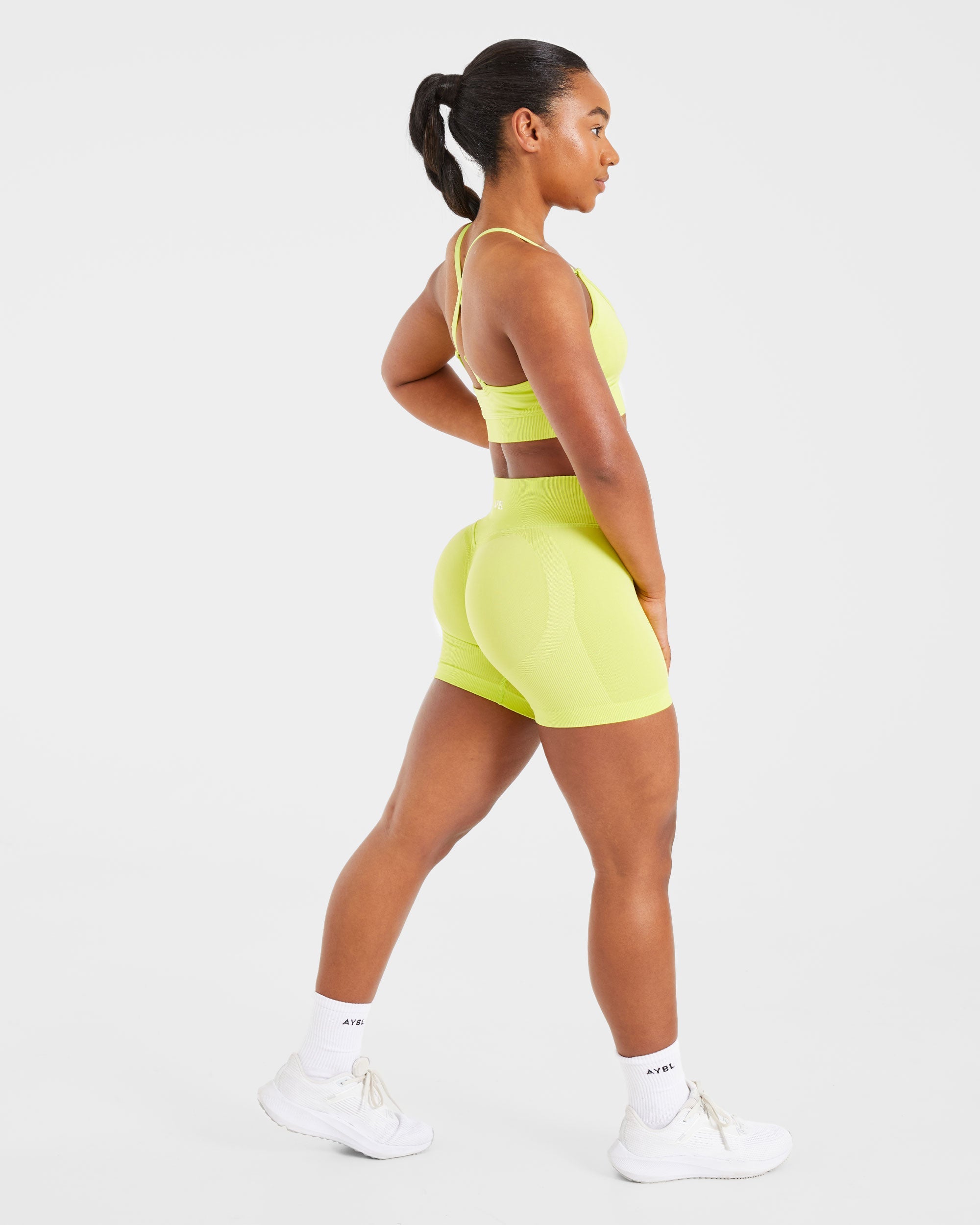 Adapt Seamless Shorts - Lime Green