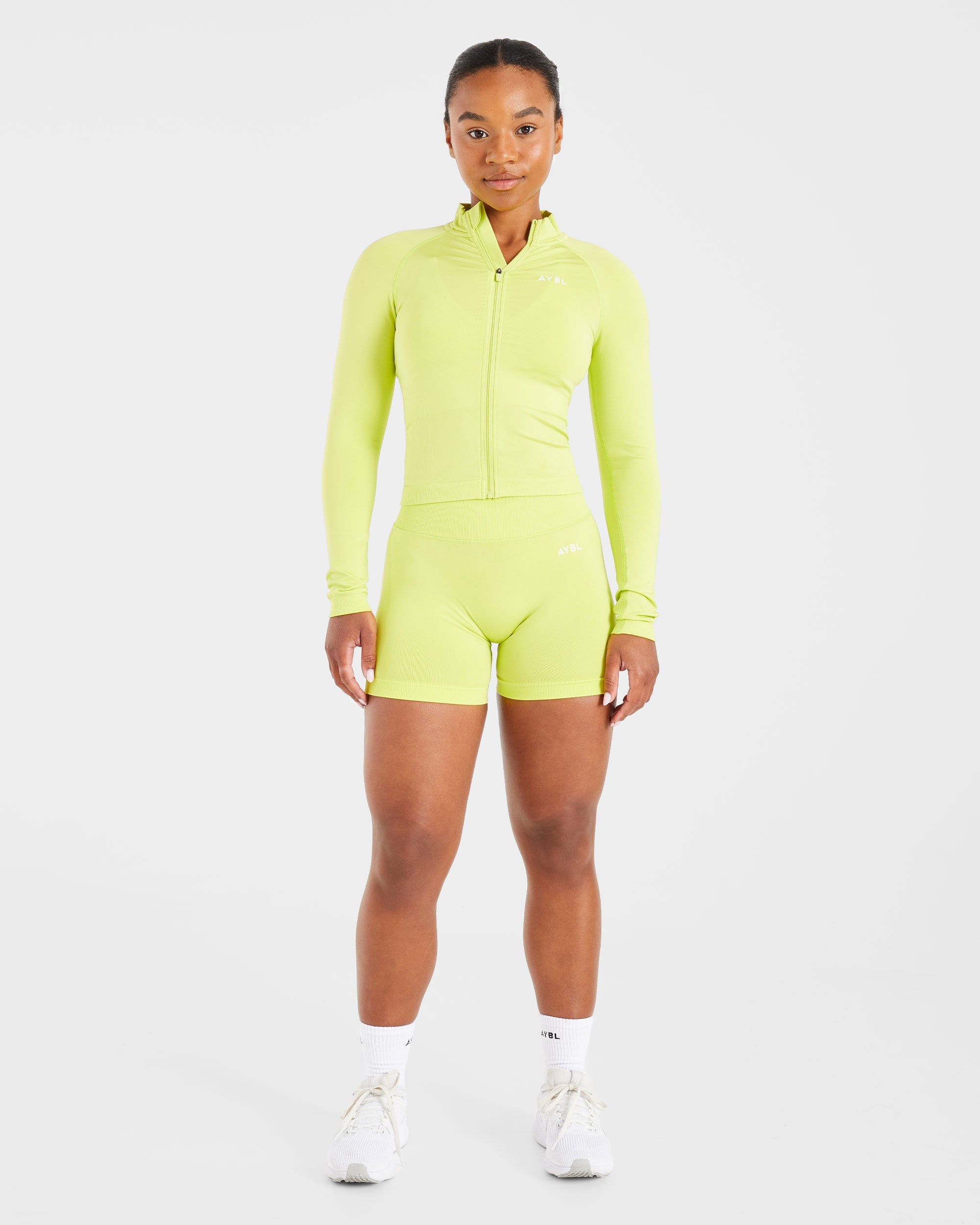 Adapt Seamless Jacket - Lime Green