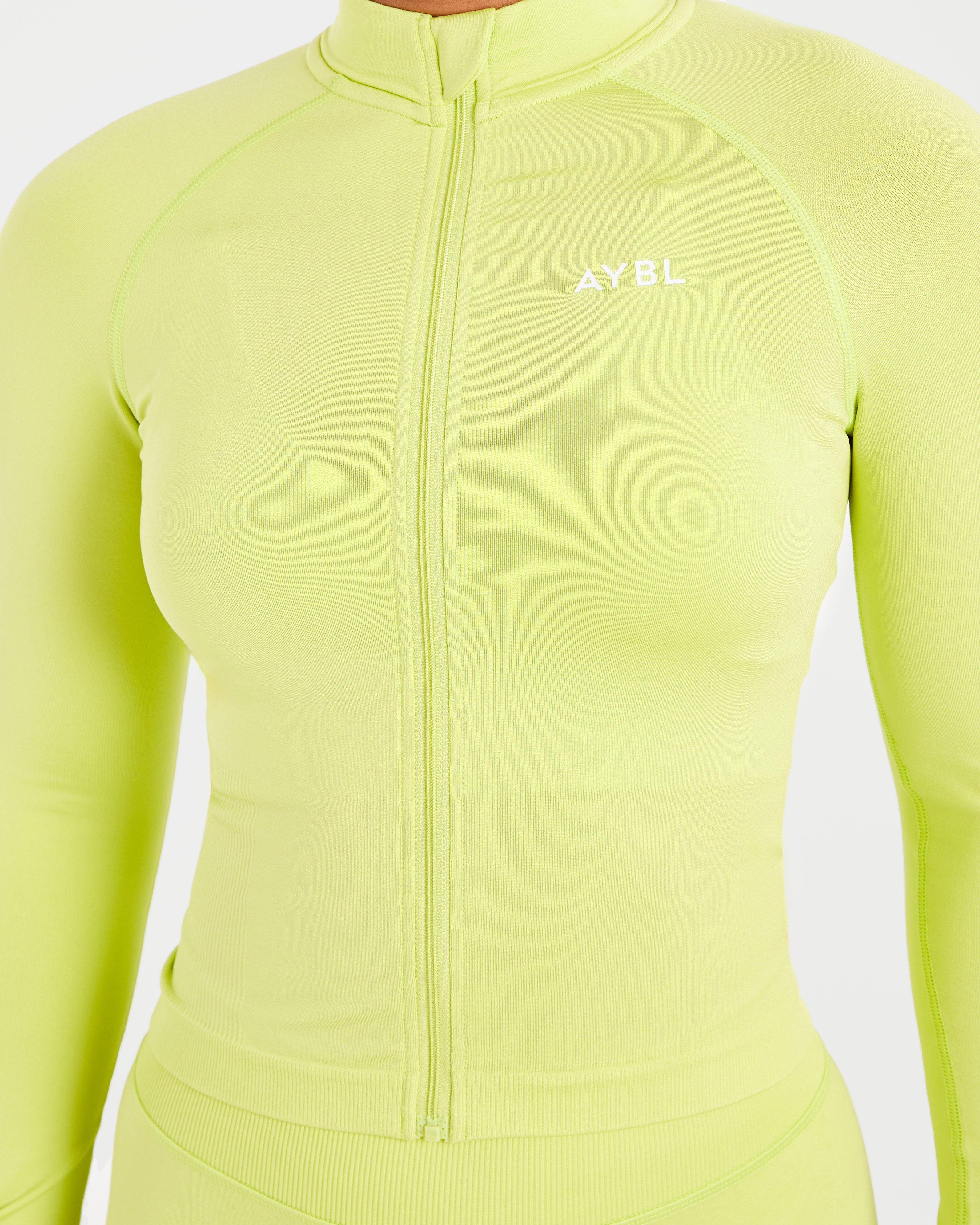 Adapt Seamless Jacket - Lime Green