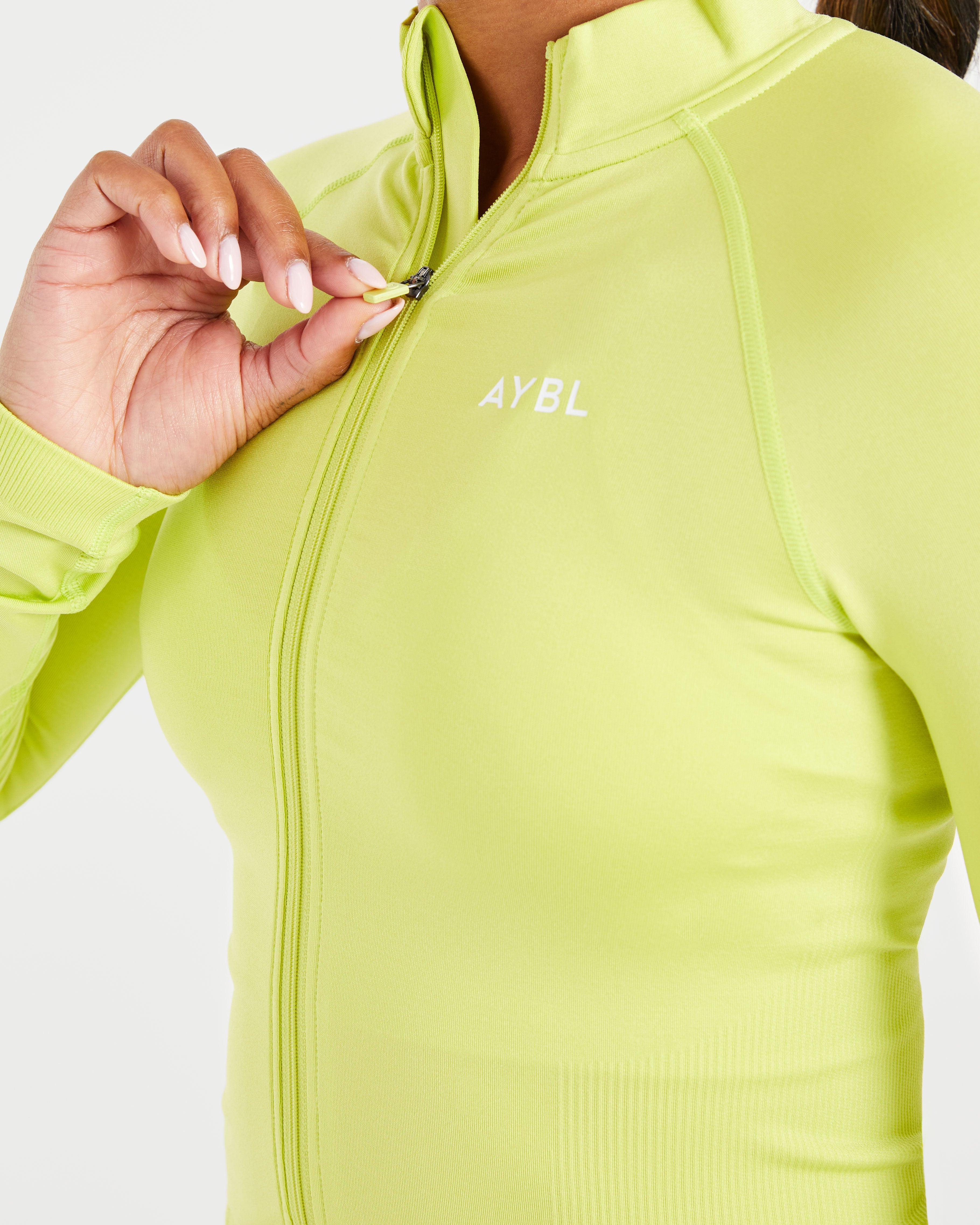Adapt Seamless Jacket - Lime Green
