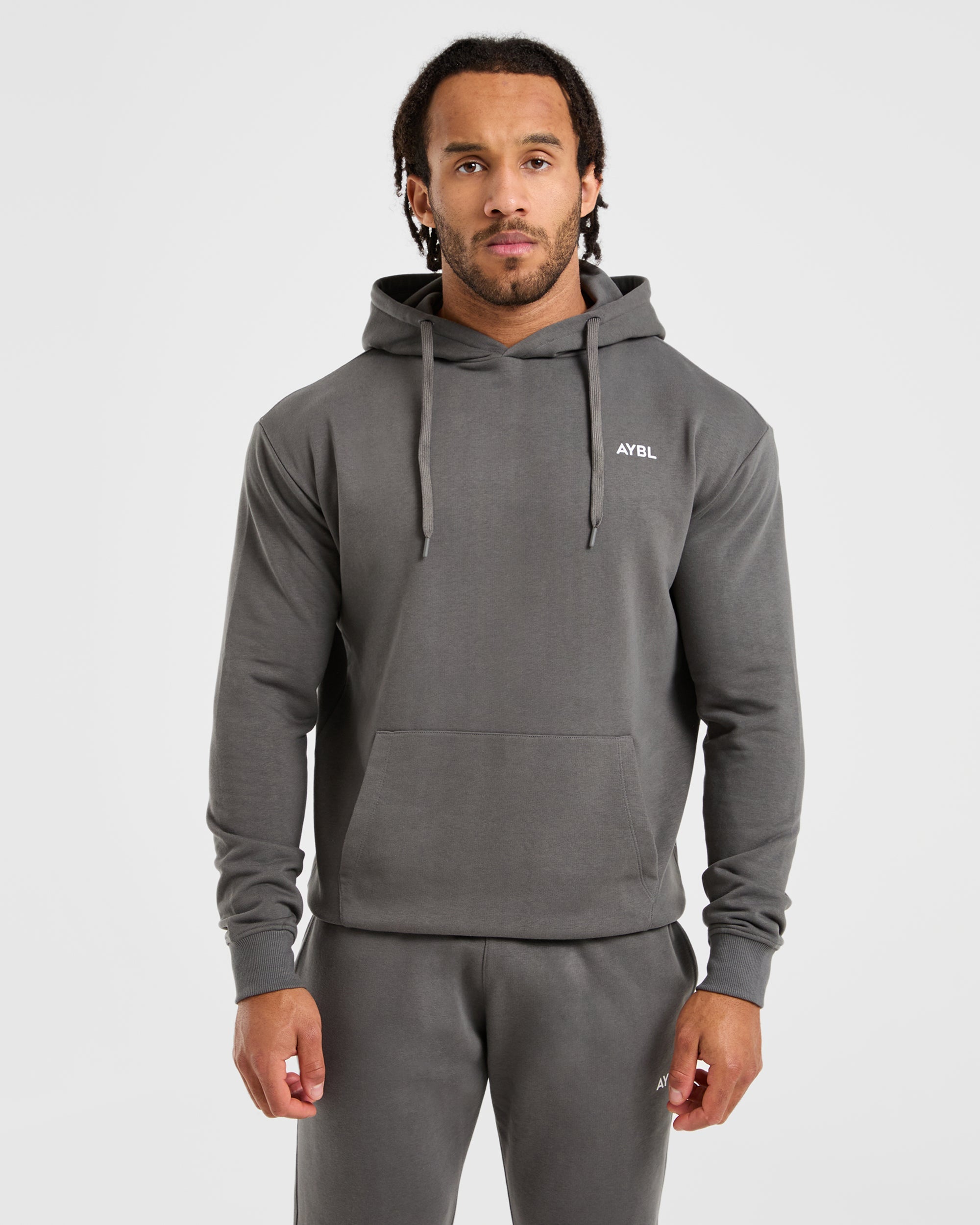 Essential charcoal hoodie sale