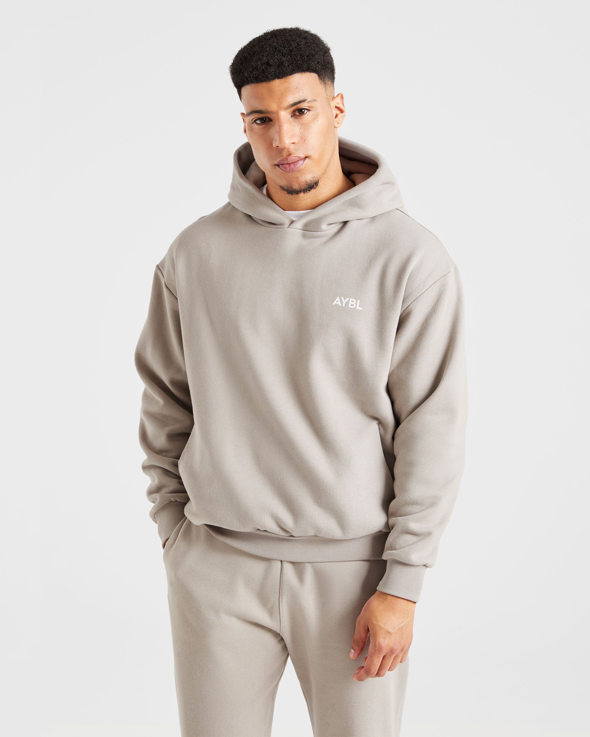 Essential Oversized Hoodie Stone
