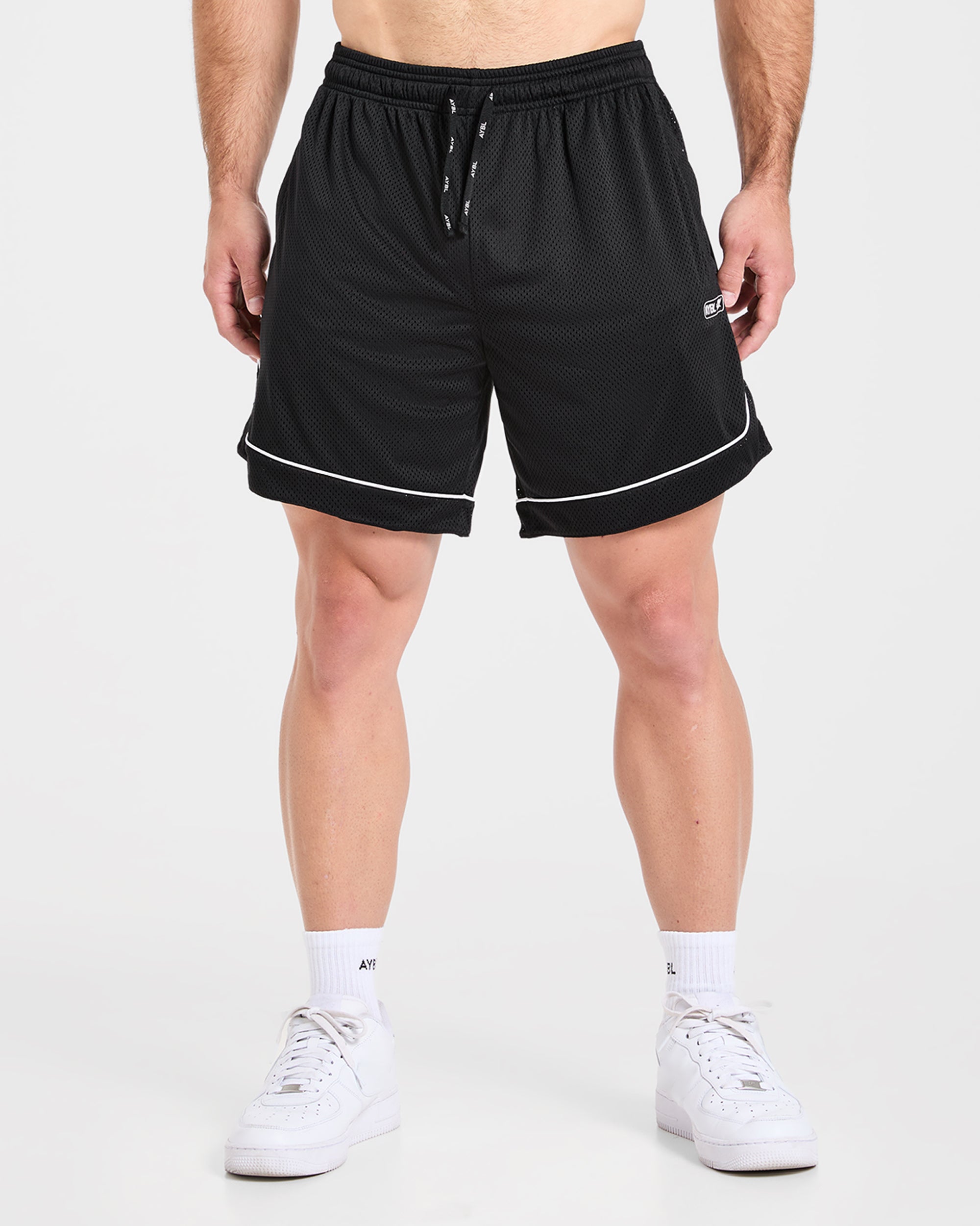 Cam Kissel x Mesh Shorts - Black
