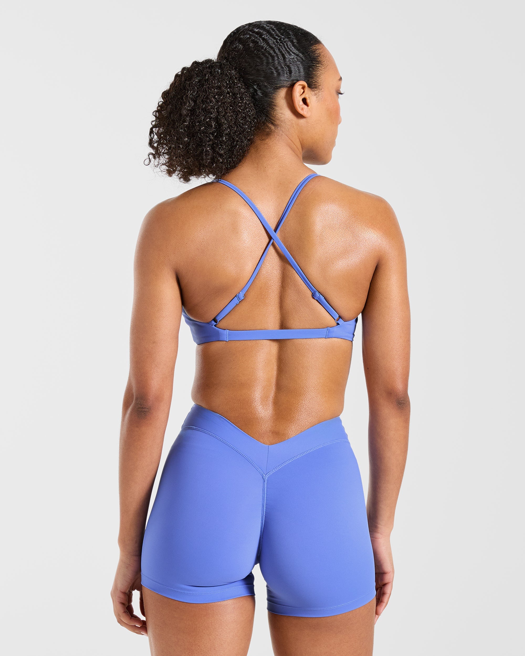 Physique Sports Bra - Cornflower Purple