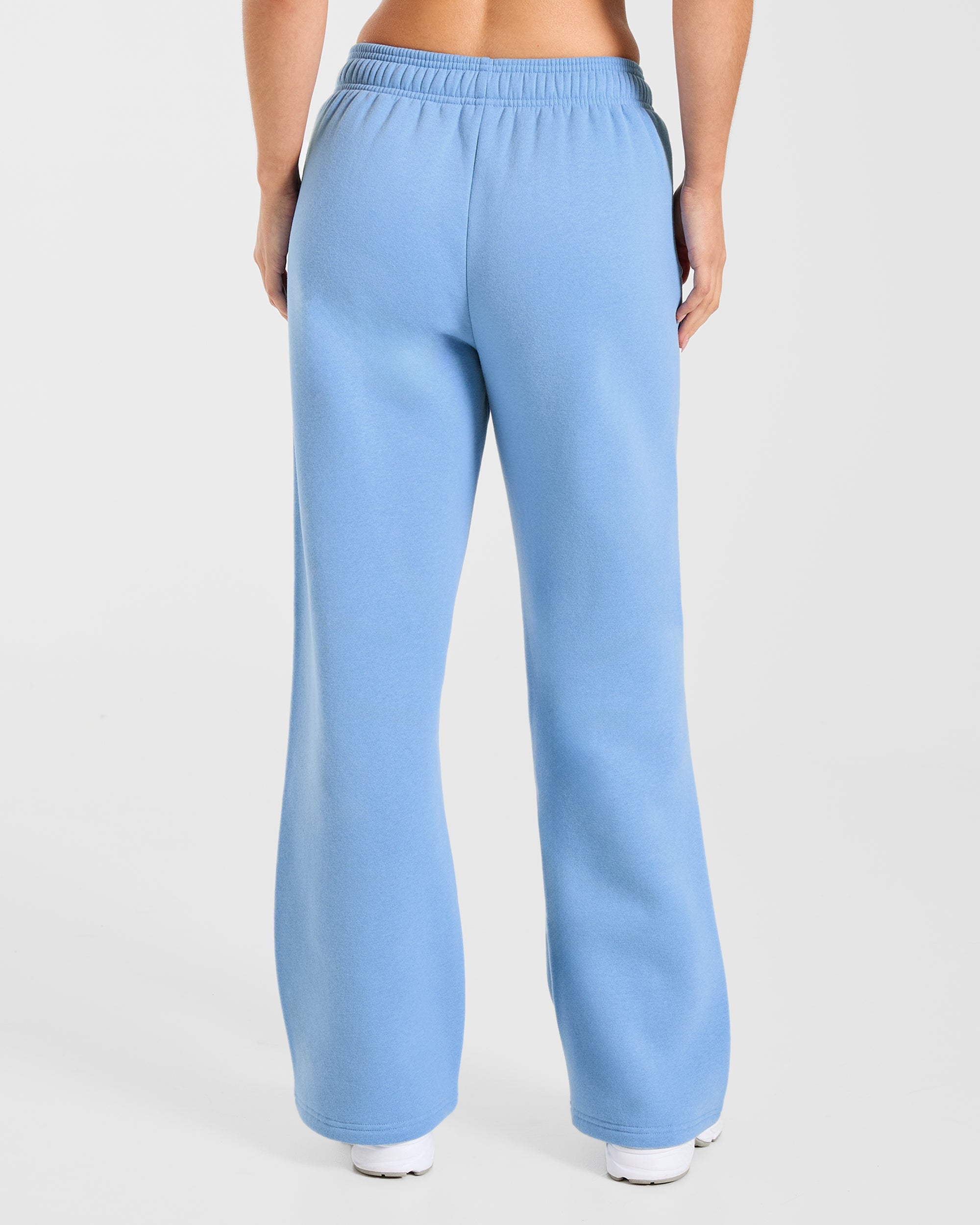 AYBL Club Oversized Straight Leg Joggers - Blue