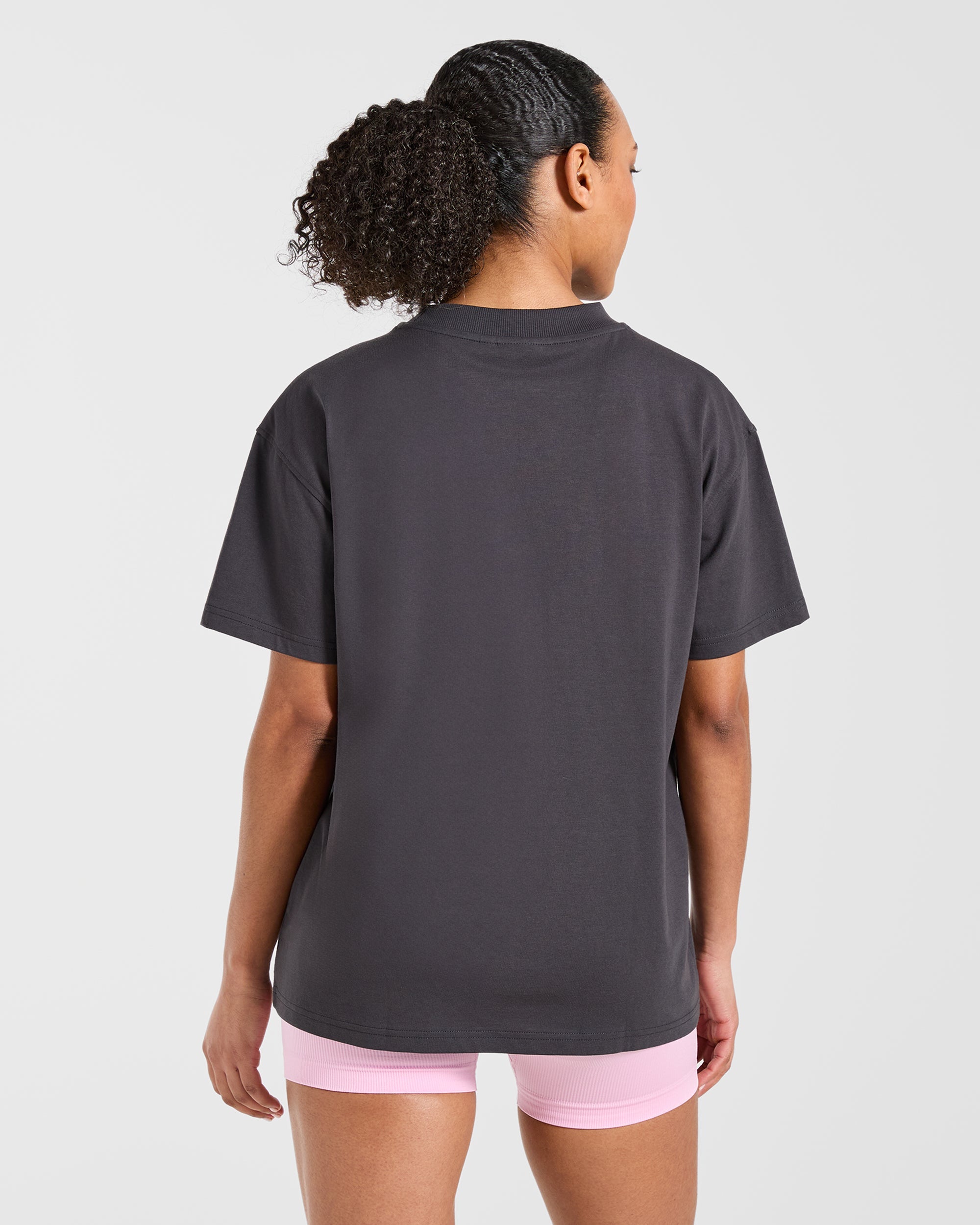 Legacy Lifts Oversized T Shirt - Charcoal