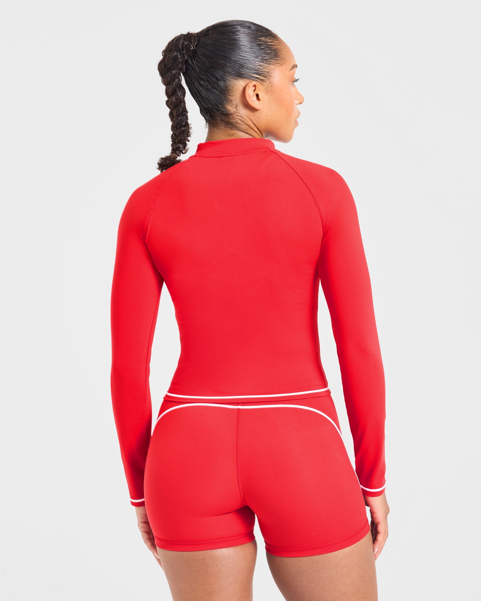 Form Zip Up Jacket - Red
