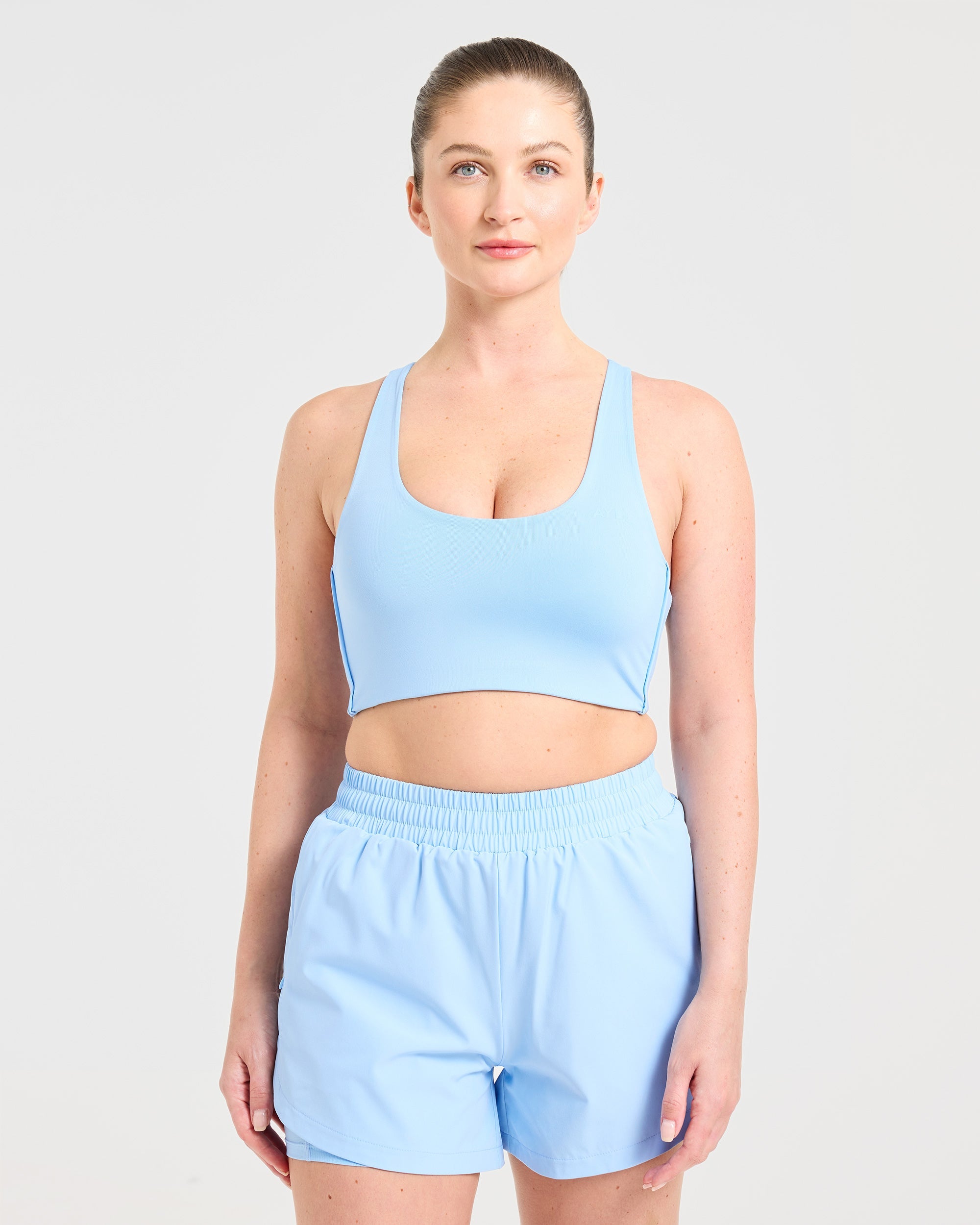 Run Sports Bra - Spring Blue