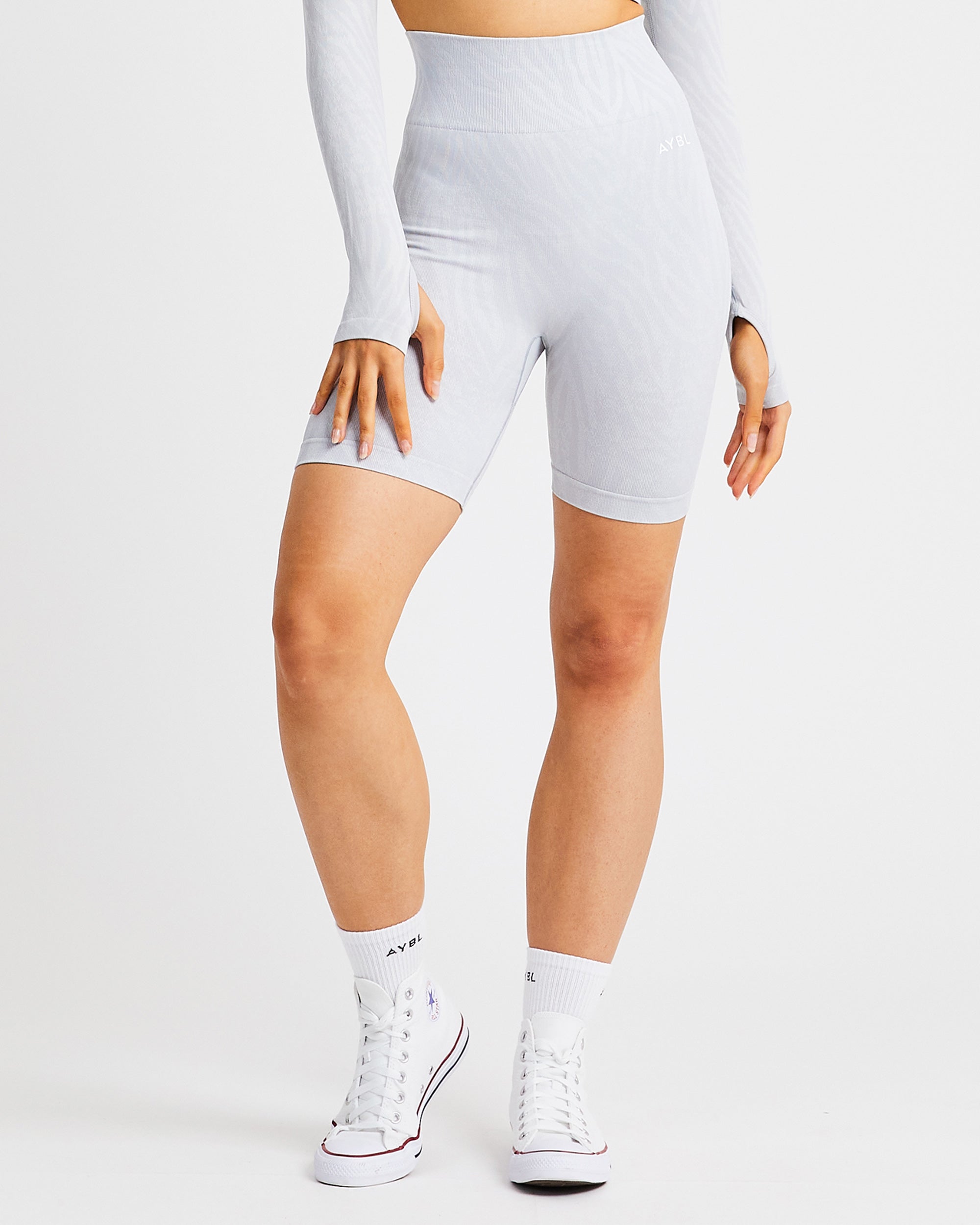 Women's Gym Shorts High Waisted & Seamless Tagged "womens" Page 8