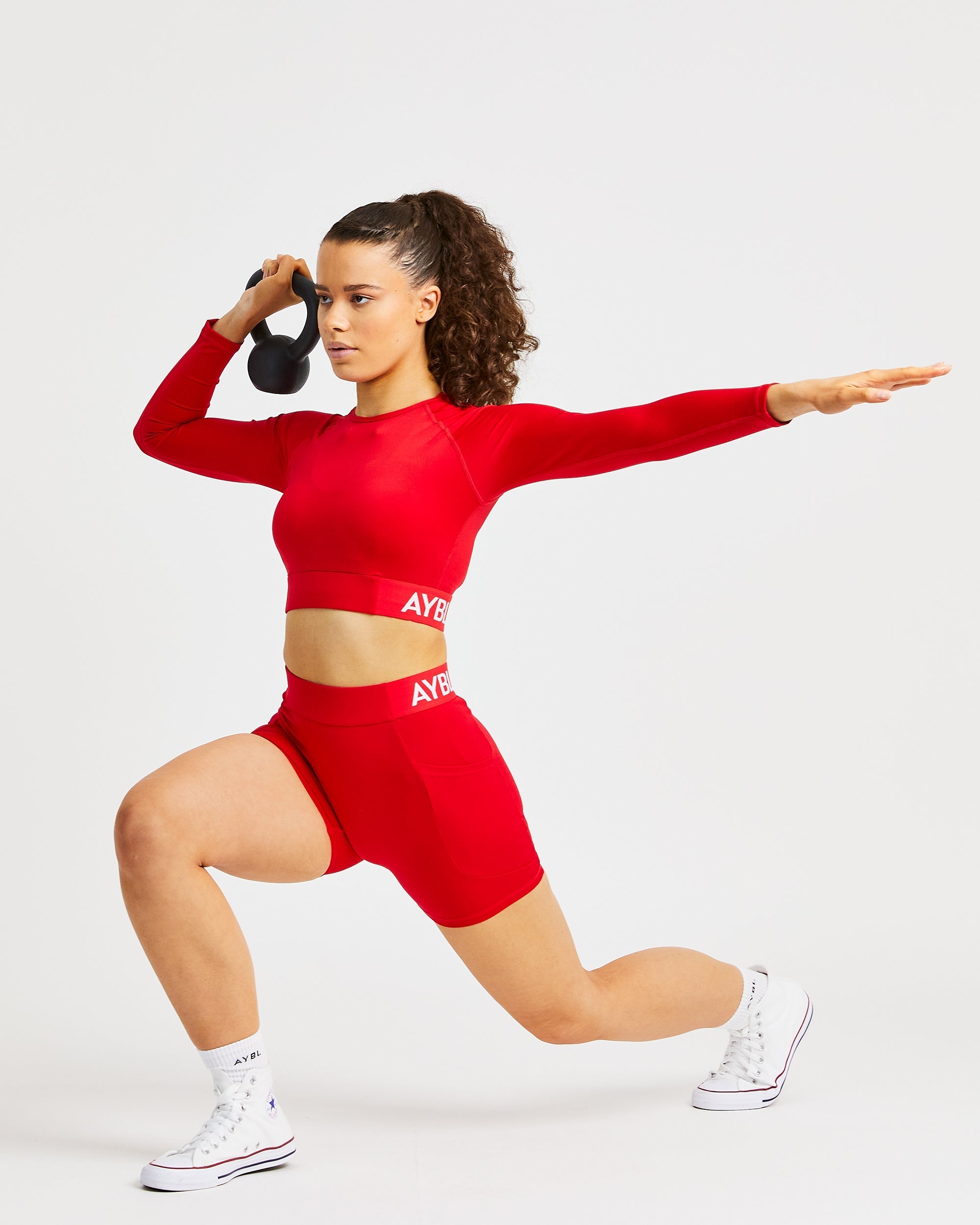 Trainingsshorts – Rot