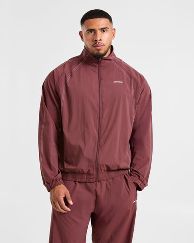 Restore Track Jacket - Paver Red