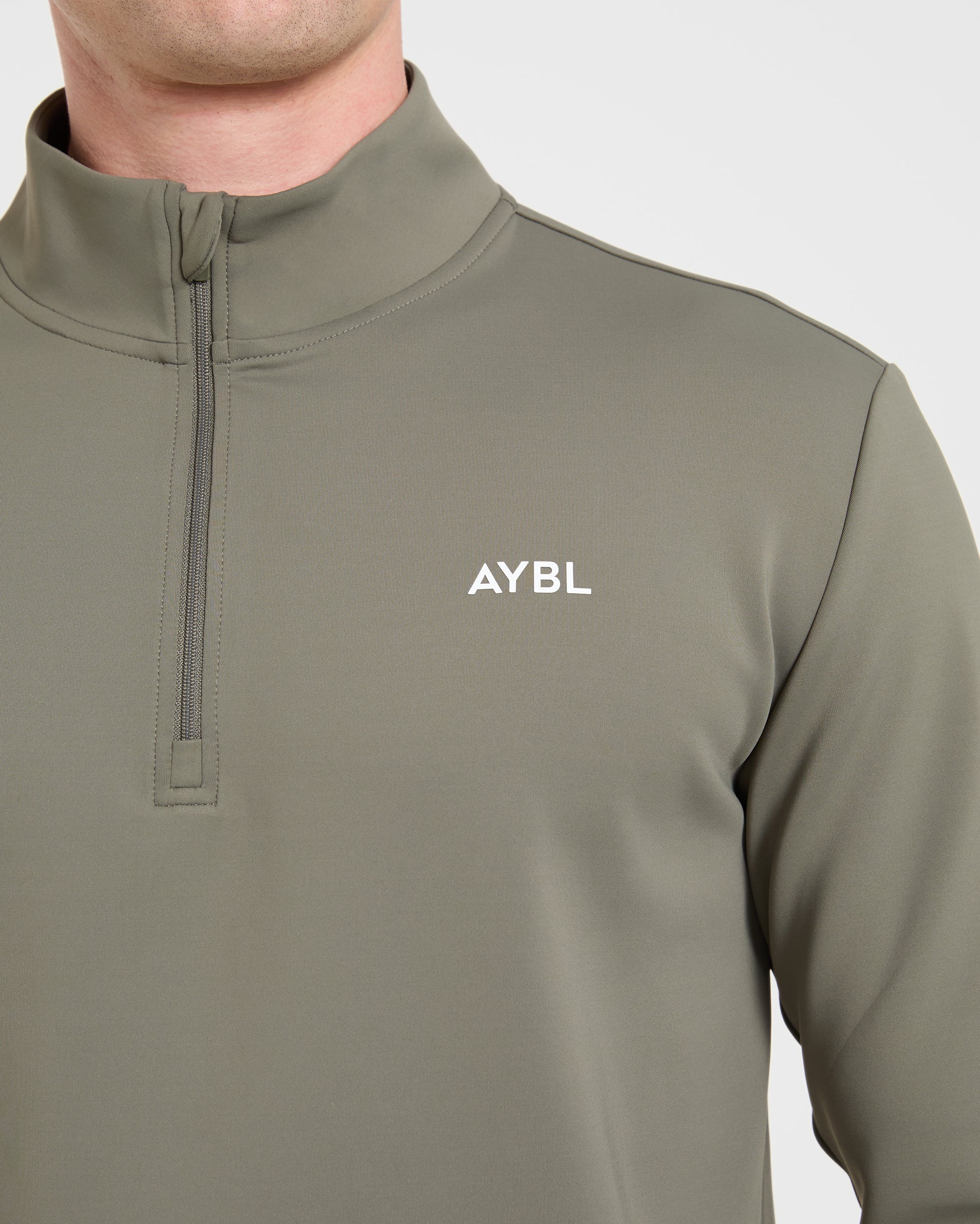 Precision 1/4 Zip Pullover - Deep Sage