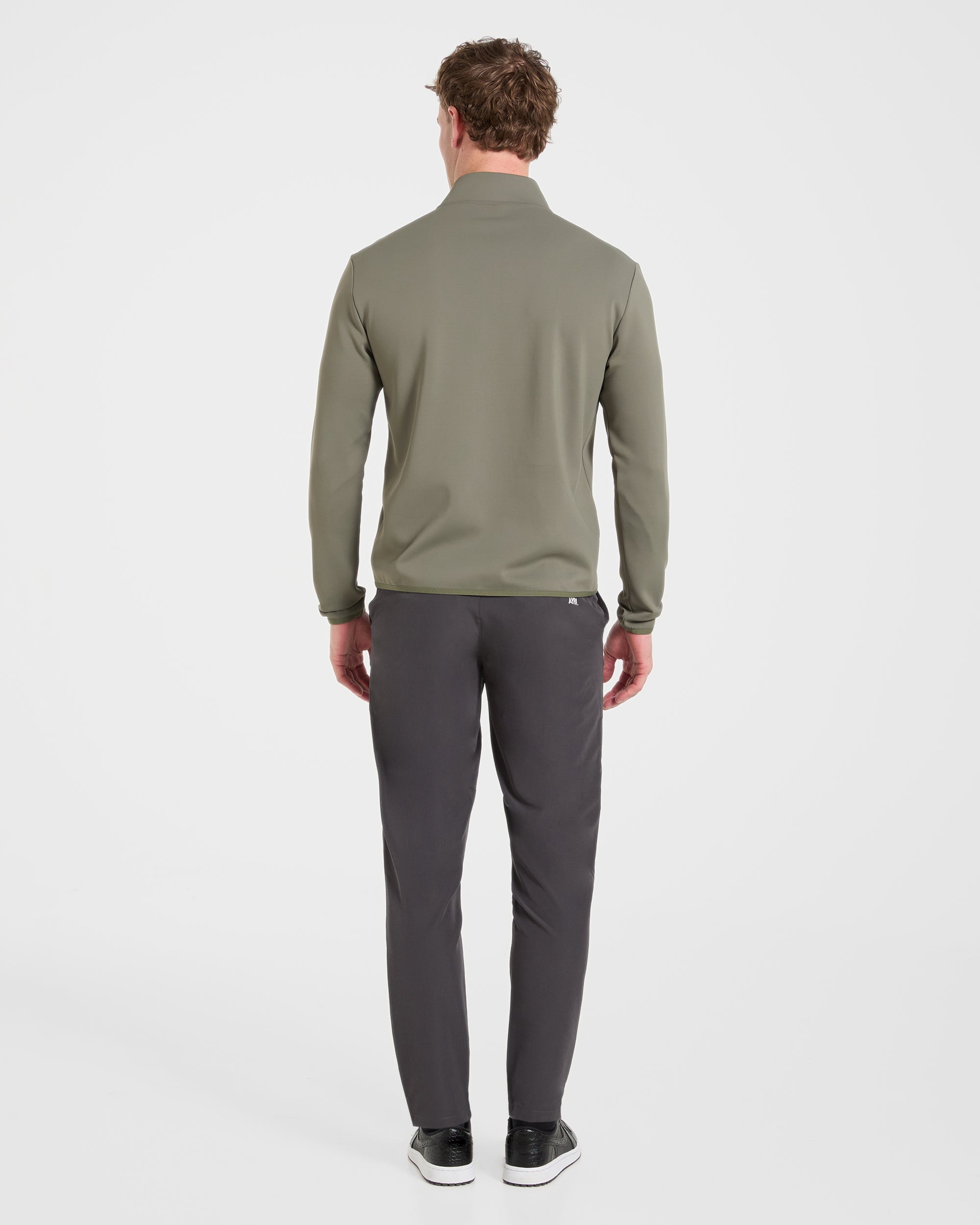 Precision 1/4 Zip Pullover - Deep Sage