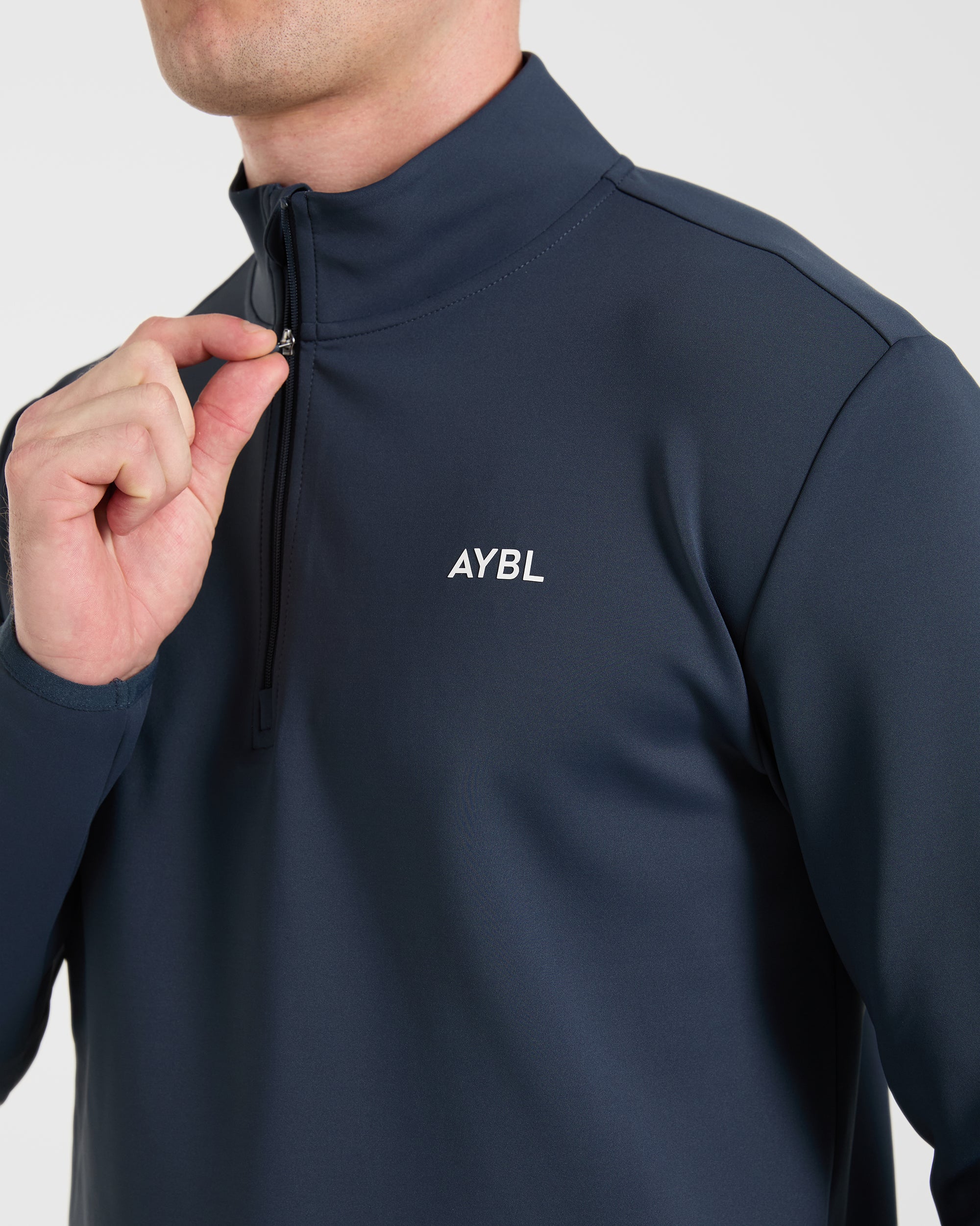 Precision 1/4 Zip Pullover - Navy Blue