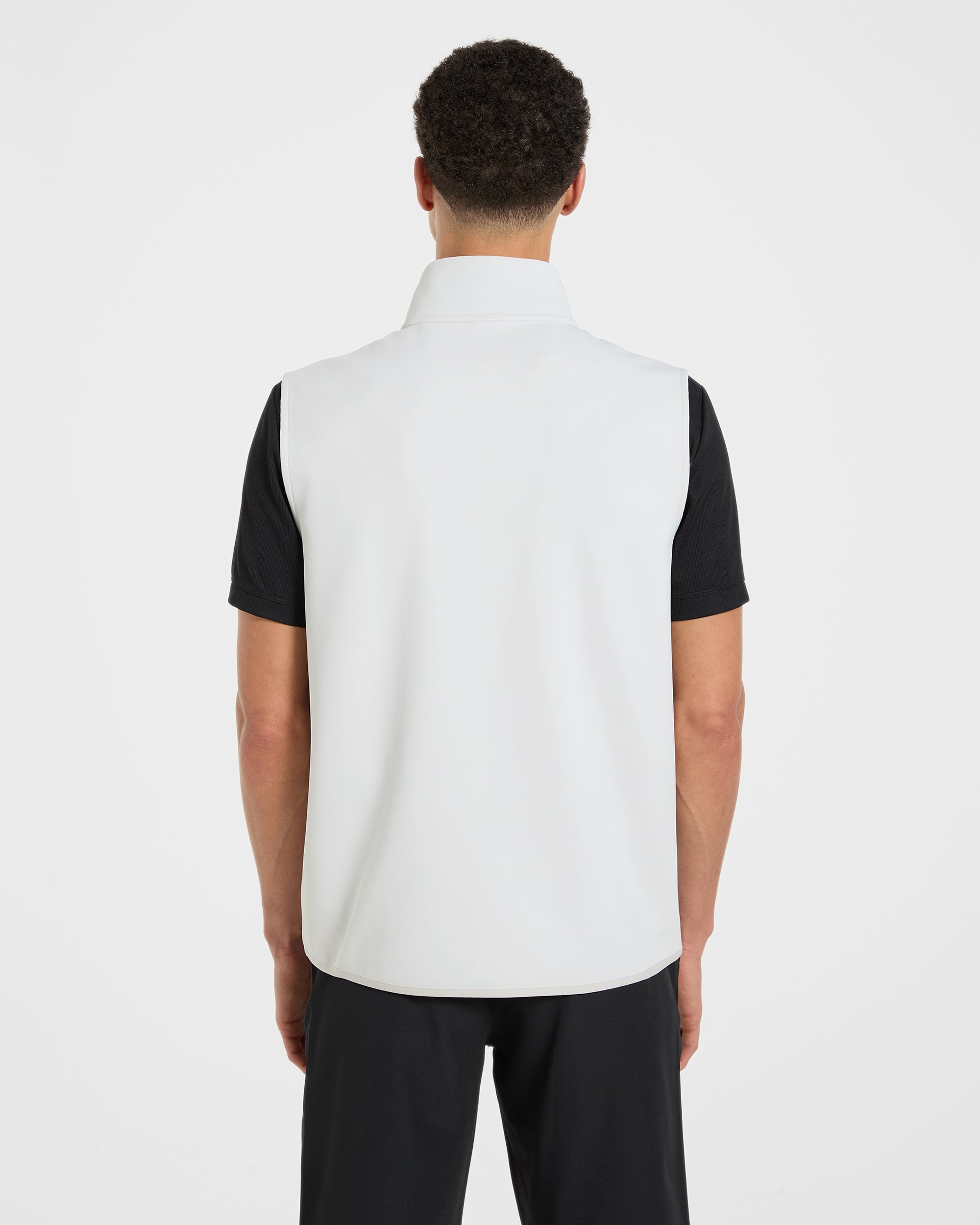 Precision 1/4 Zip Vest - Ice Grey