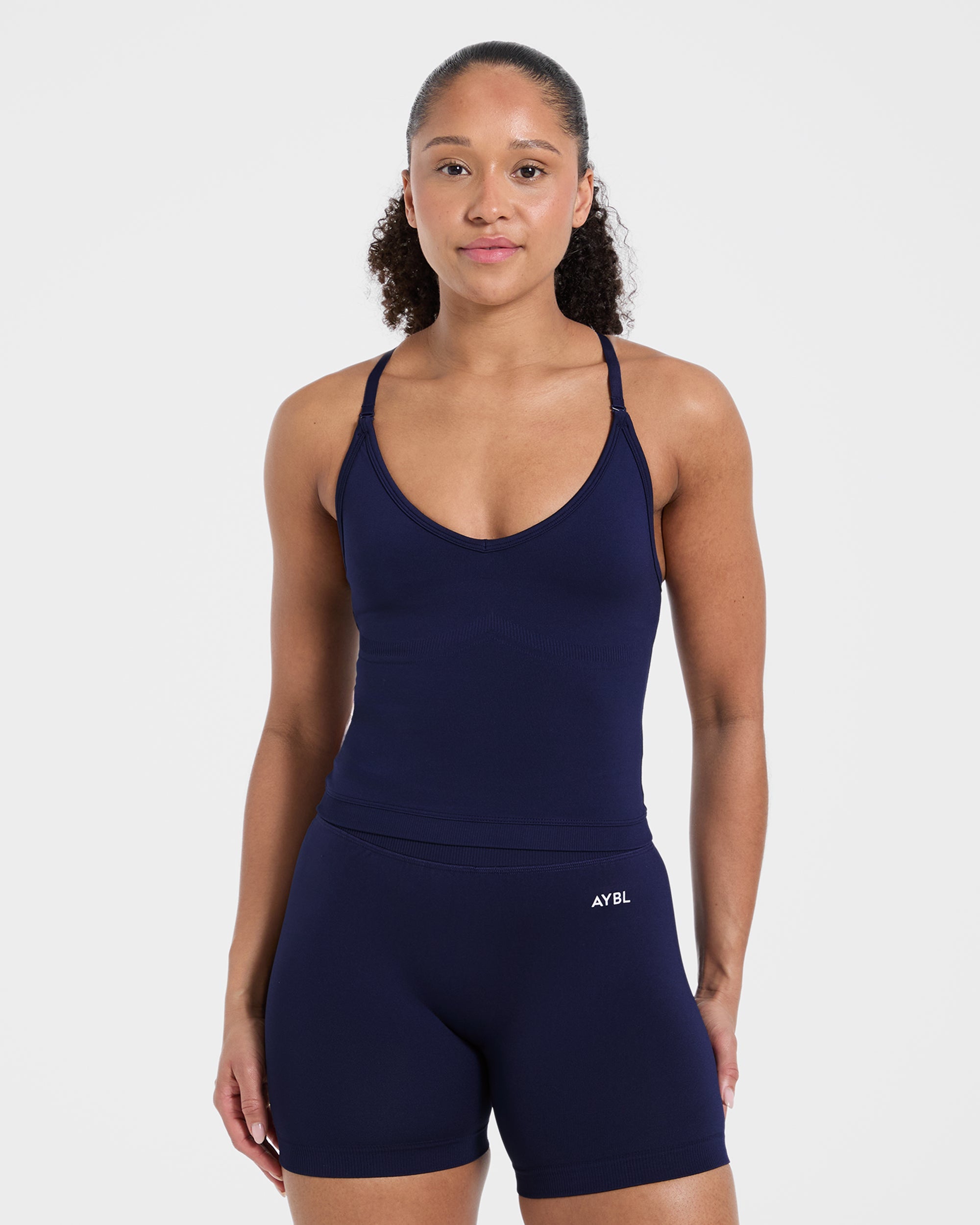 Adapt Seamless Tank Top - Deep Navy