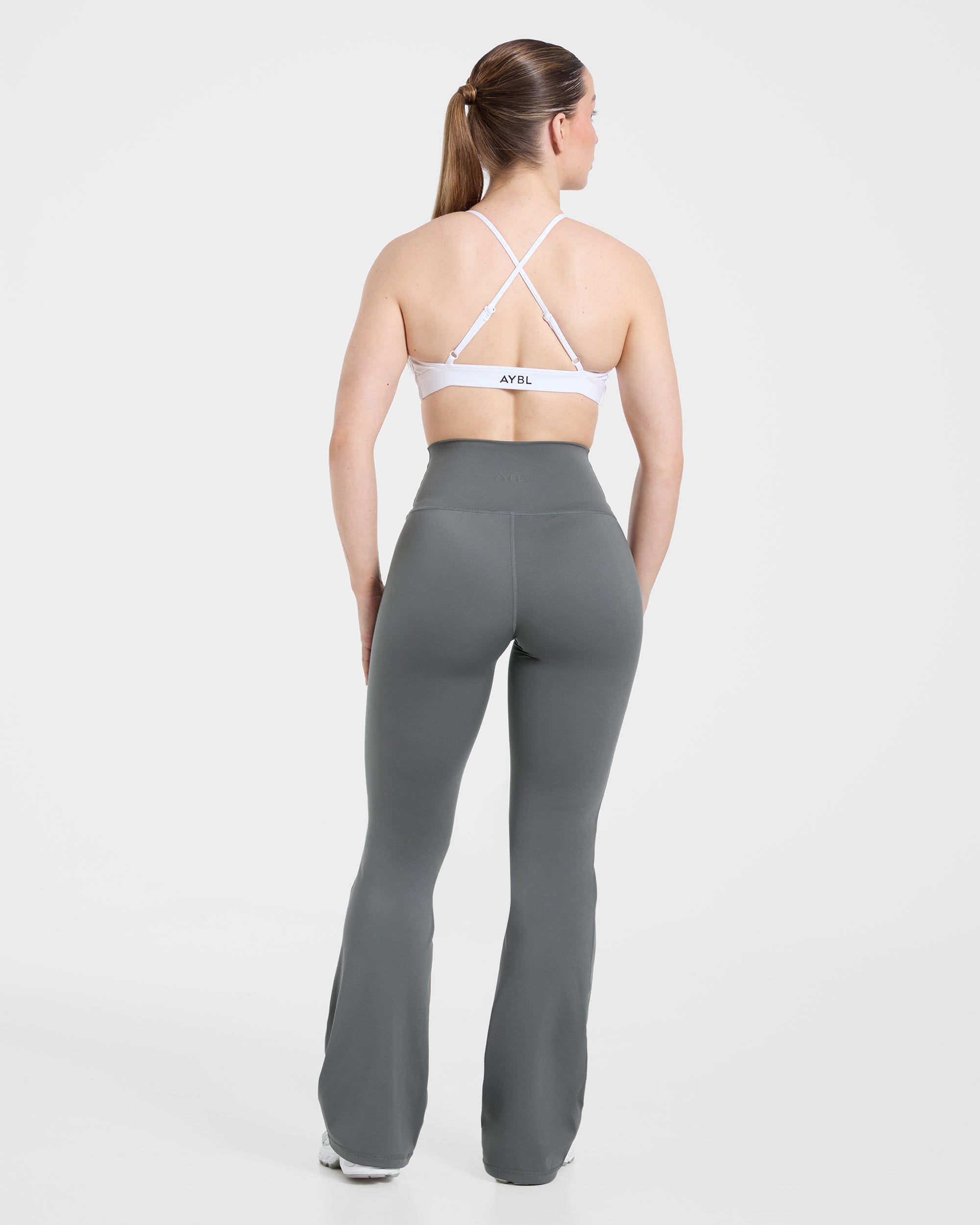 Sculpt Flared Leggings - Charcoal