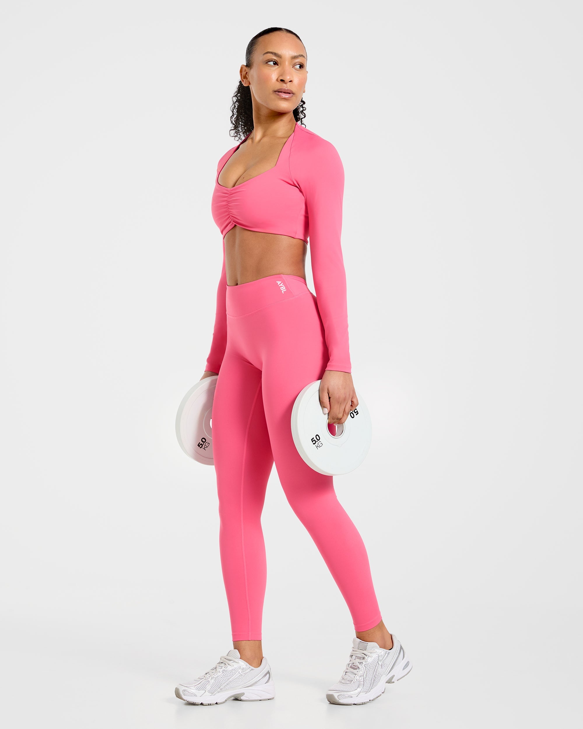 Physique Leggings - Roseberry Pink