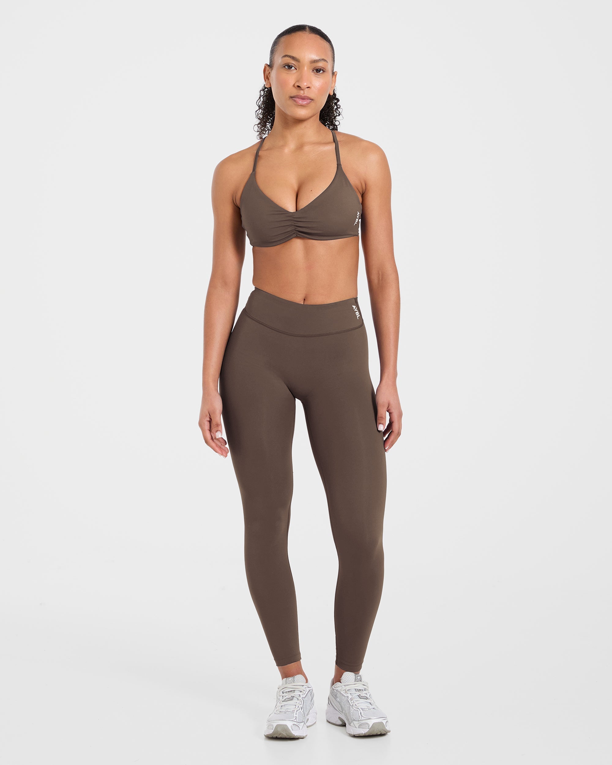 Physique Leggings - Brown