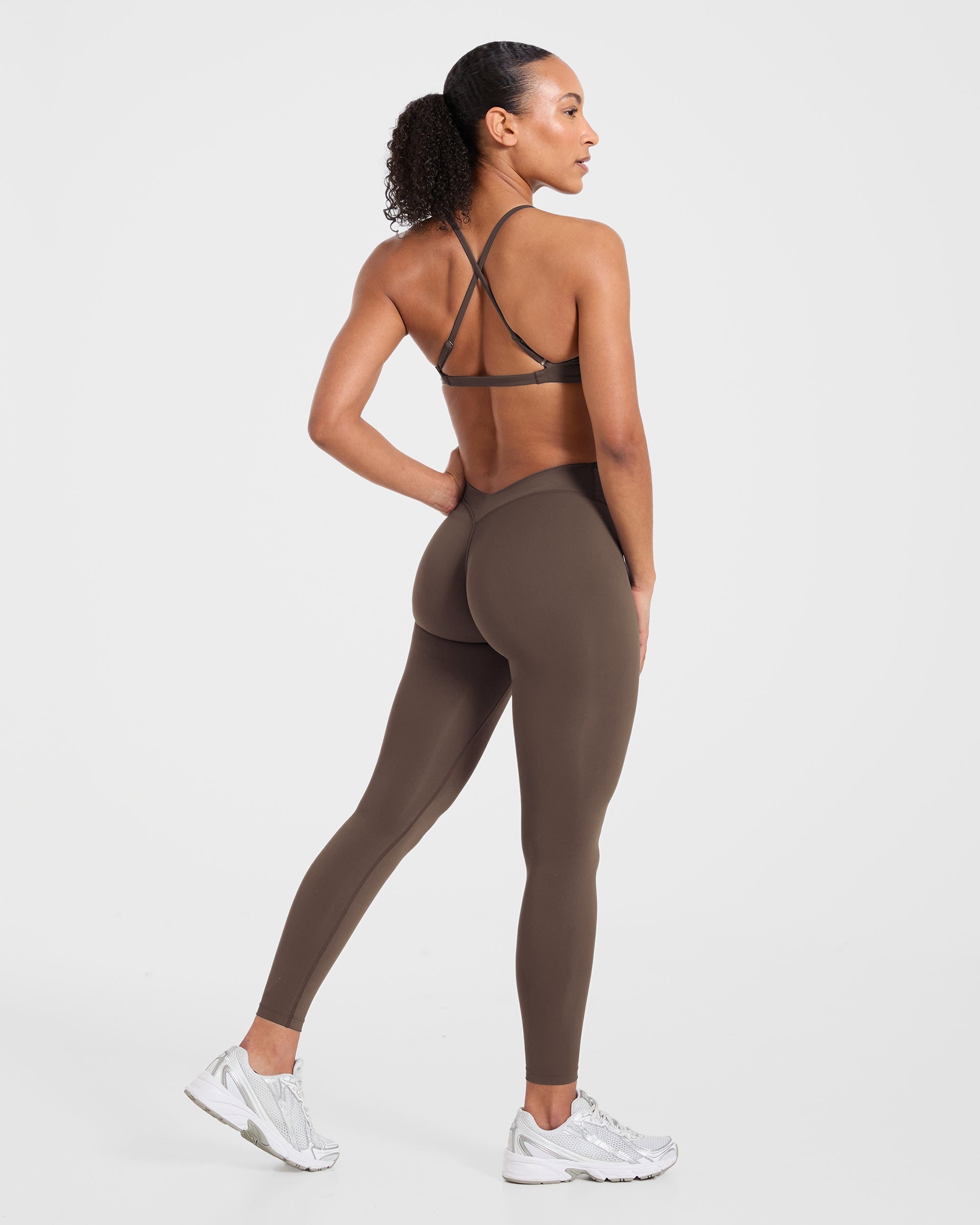 Physique Leggings - Brown