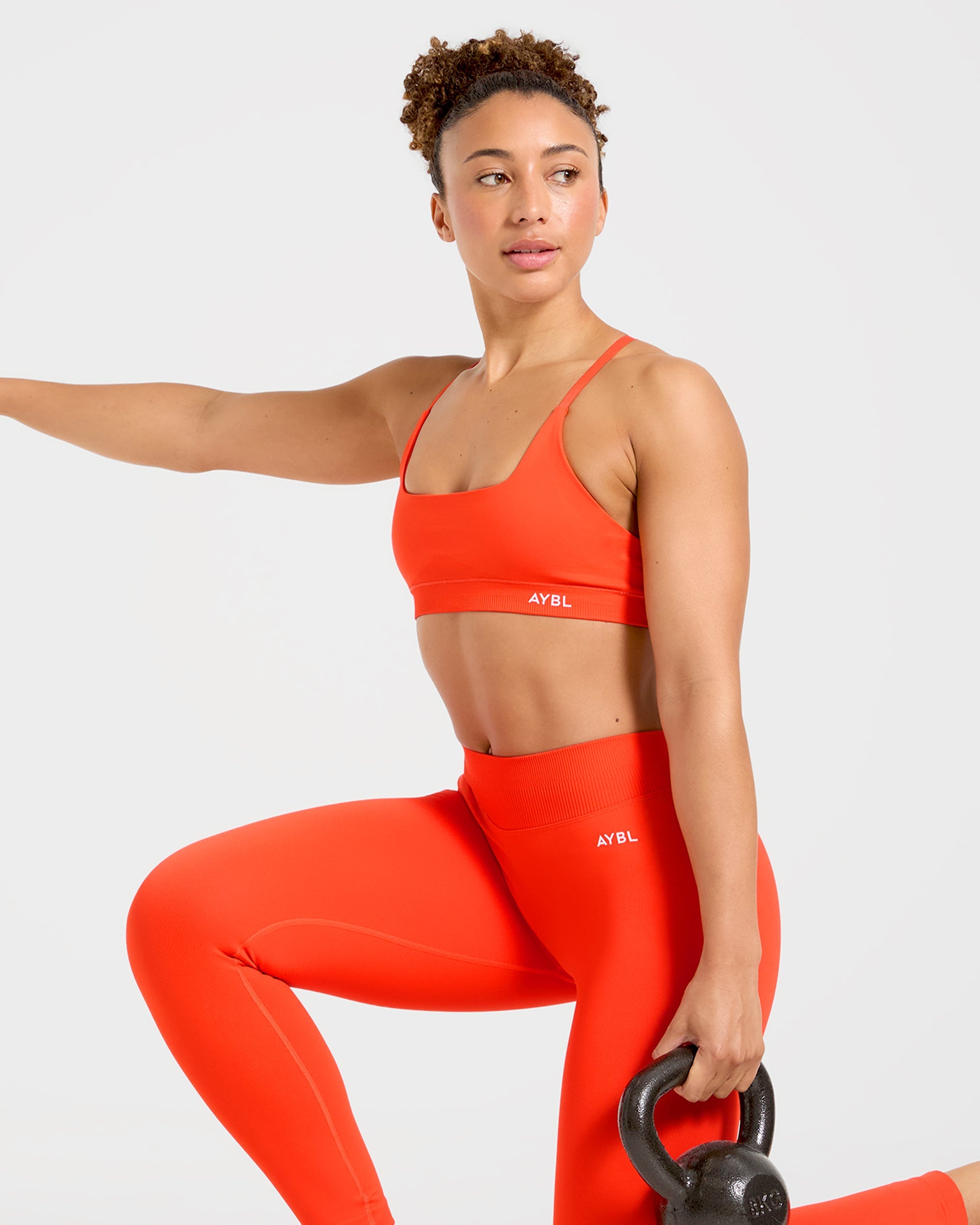 Enhance Seamless Leggings - Summer Orange
