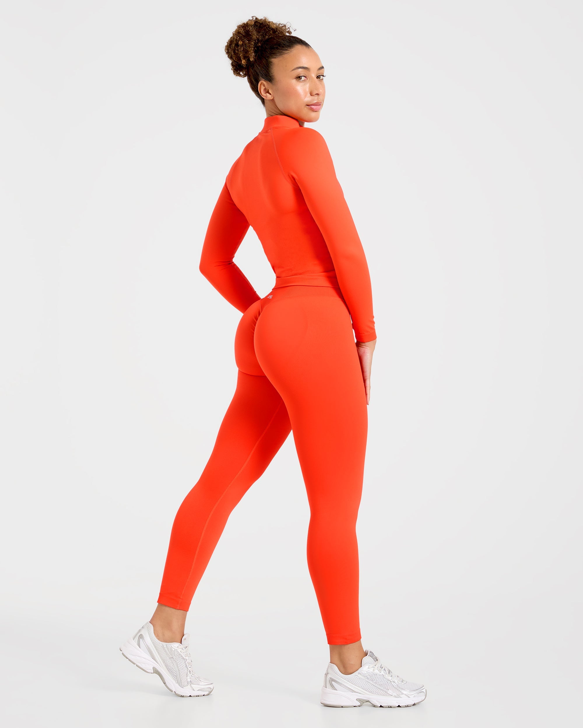 Enhance Seamless Jacket - Summer Orange