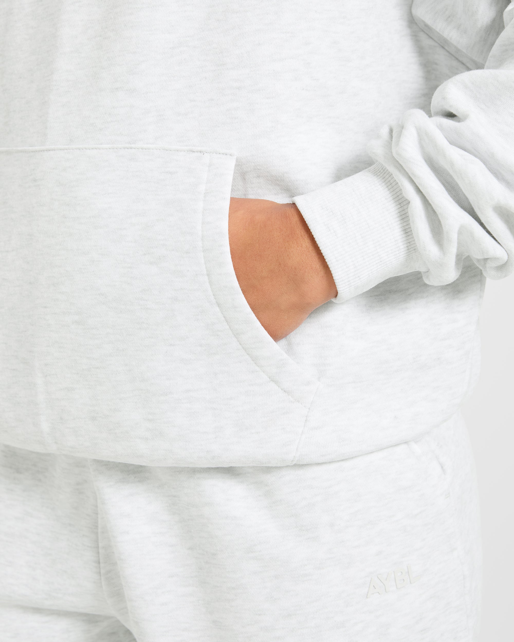Lifestyle Oversized Hoodie - Heather Grey