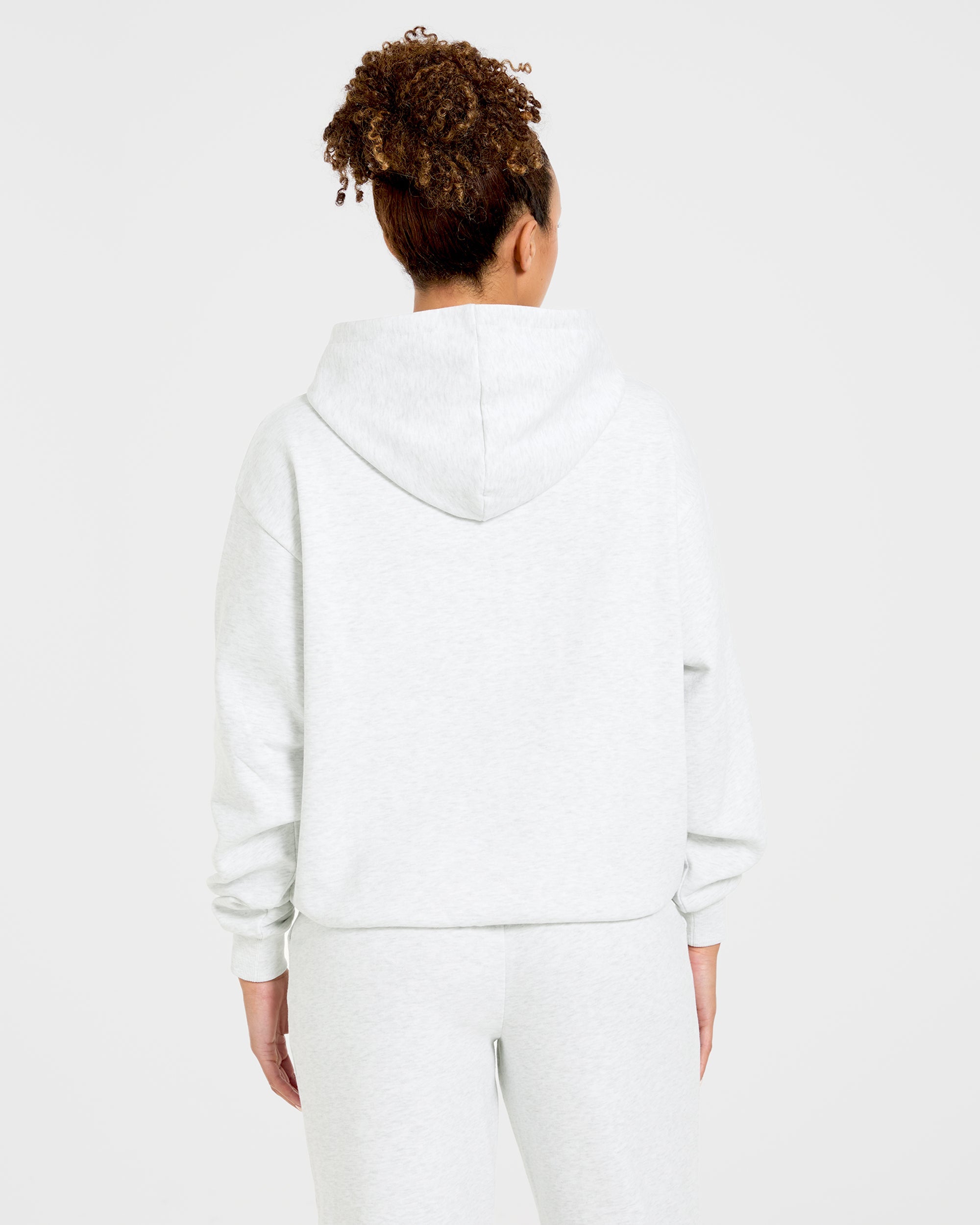 Lifestyle Oversized Hoodie - Heather Grey