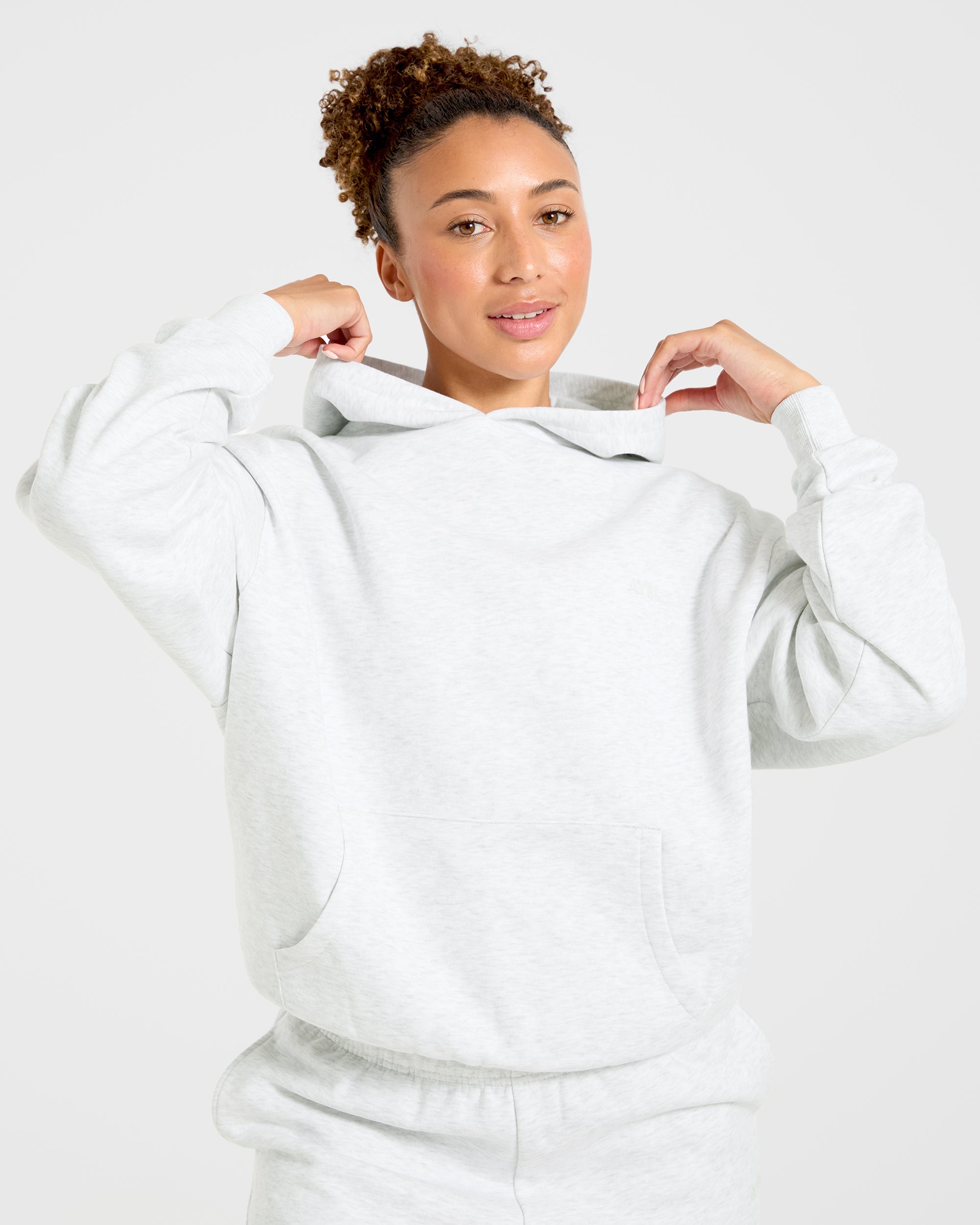 Lifestyle Oversized Hoodie - Heather Grey