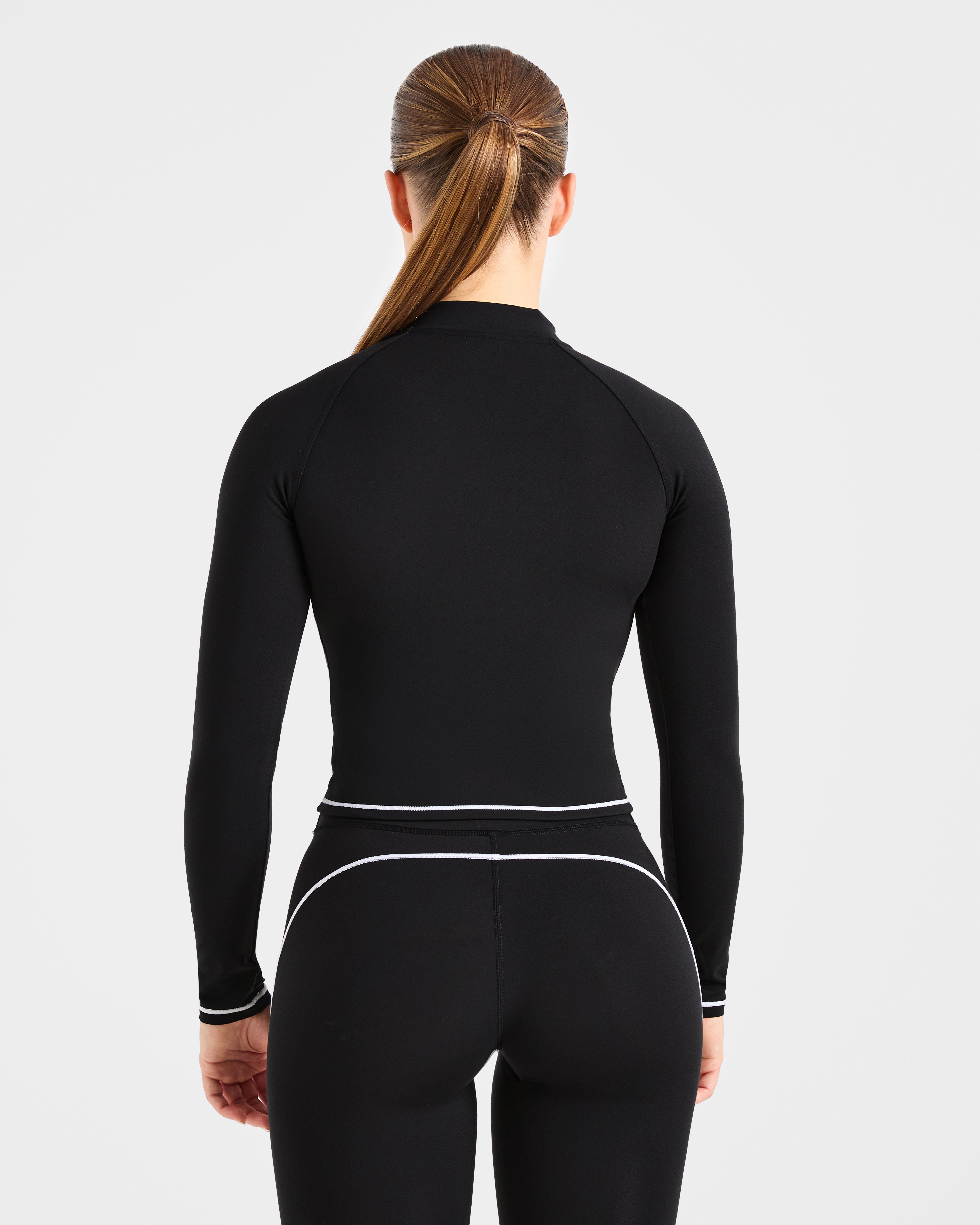 Form Zip Up Jacket - Black