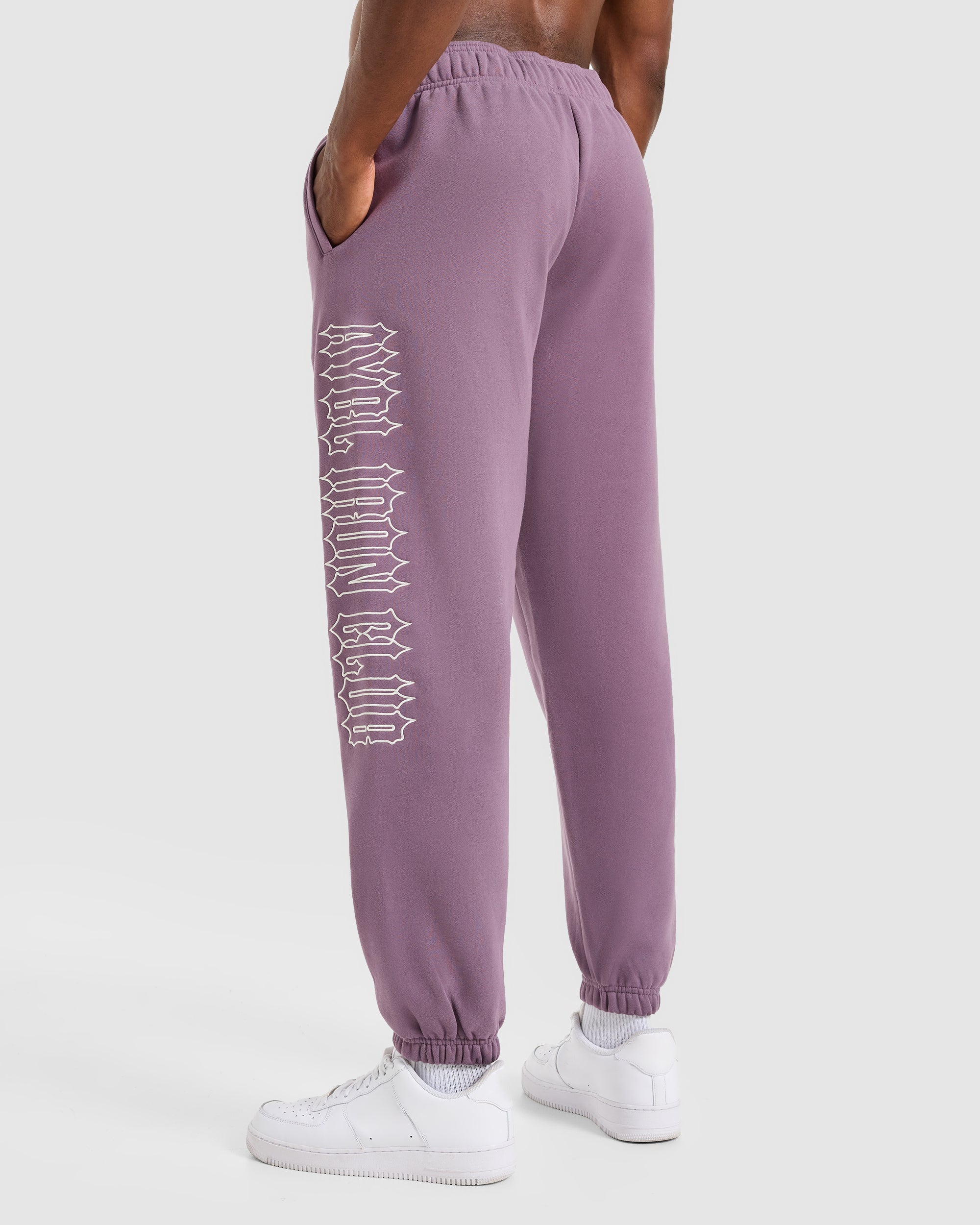 AYBL Iron Club Oversized Joggers - Midnight Purple