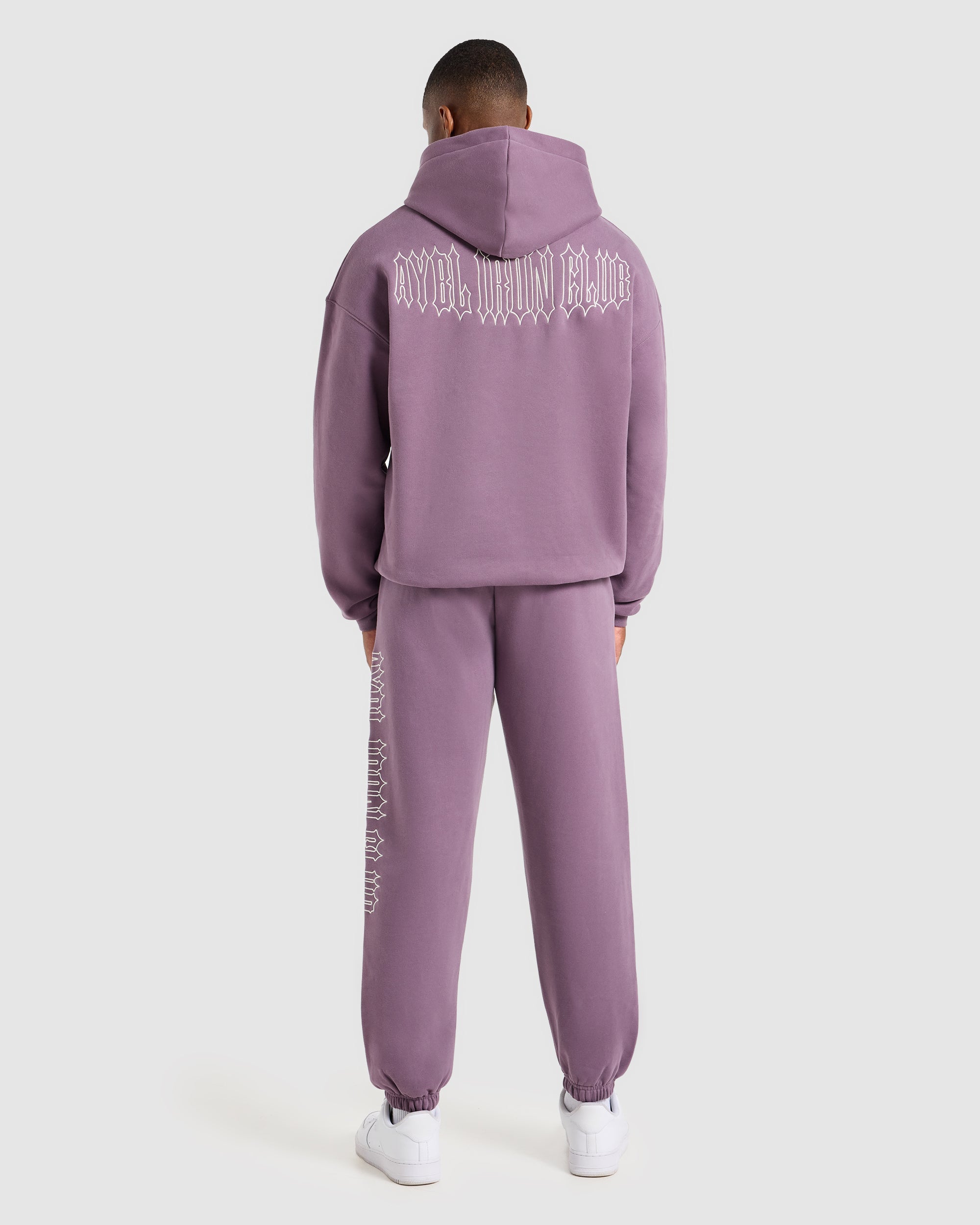 AYBL Iron Club Oversized Hoodie - Midnight Purple