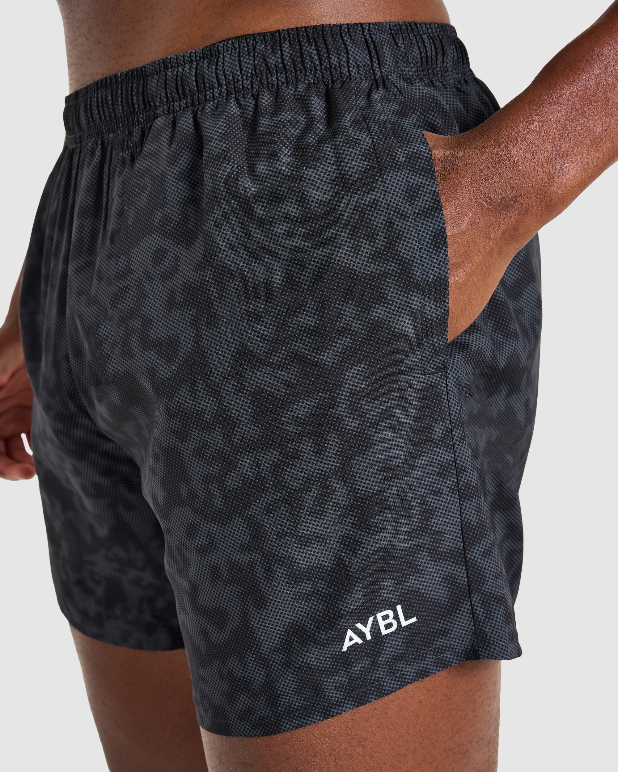 Core 5" Shorts - Black Camo
