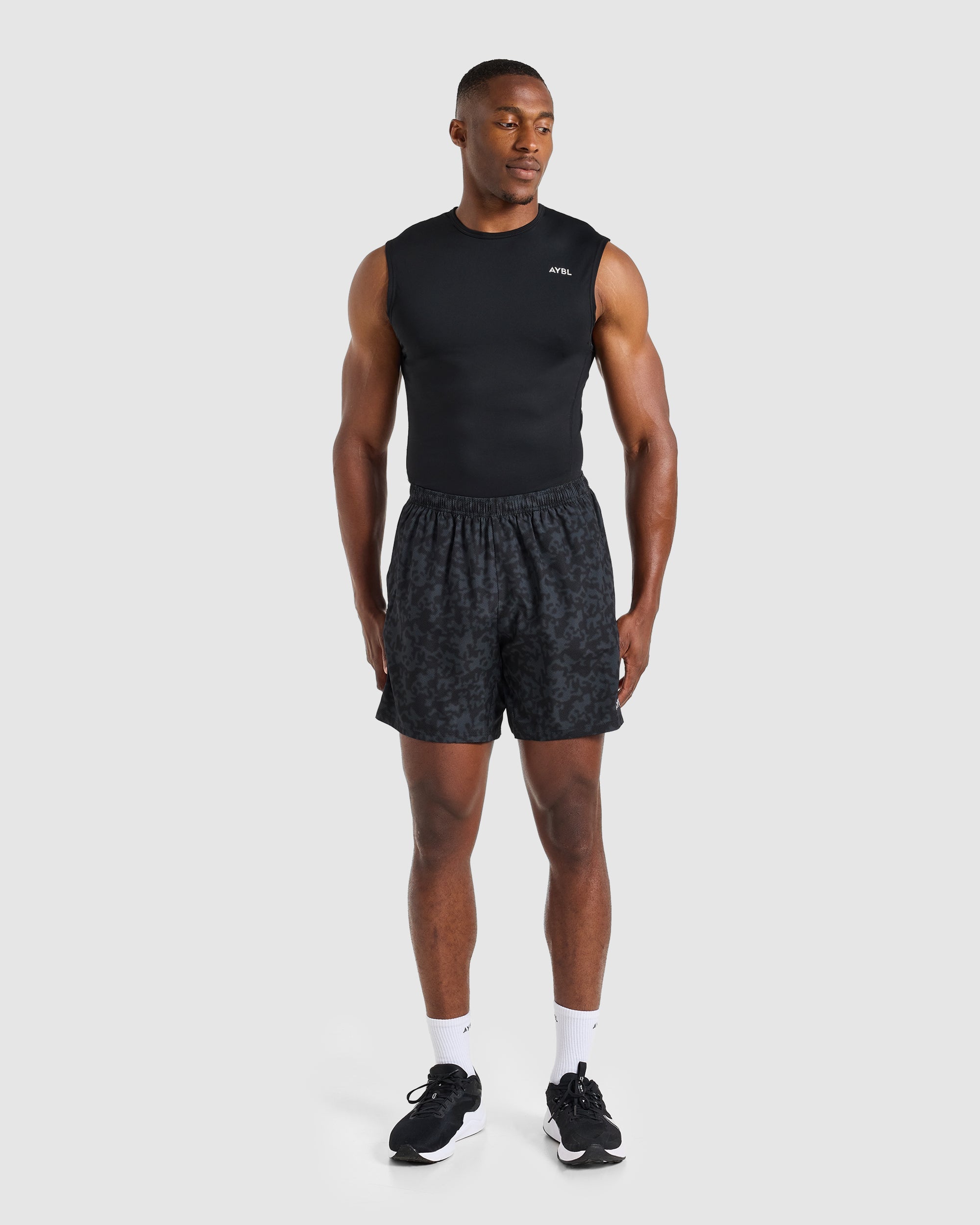 Core 7" Shorts - Black Camo