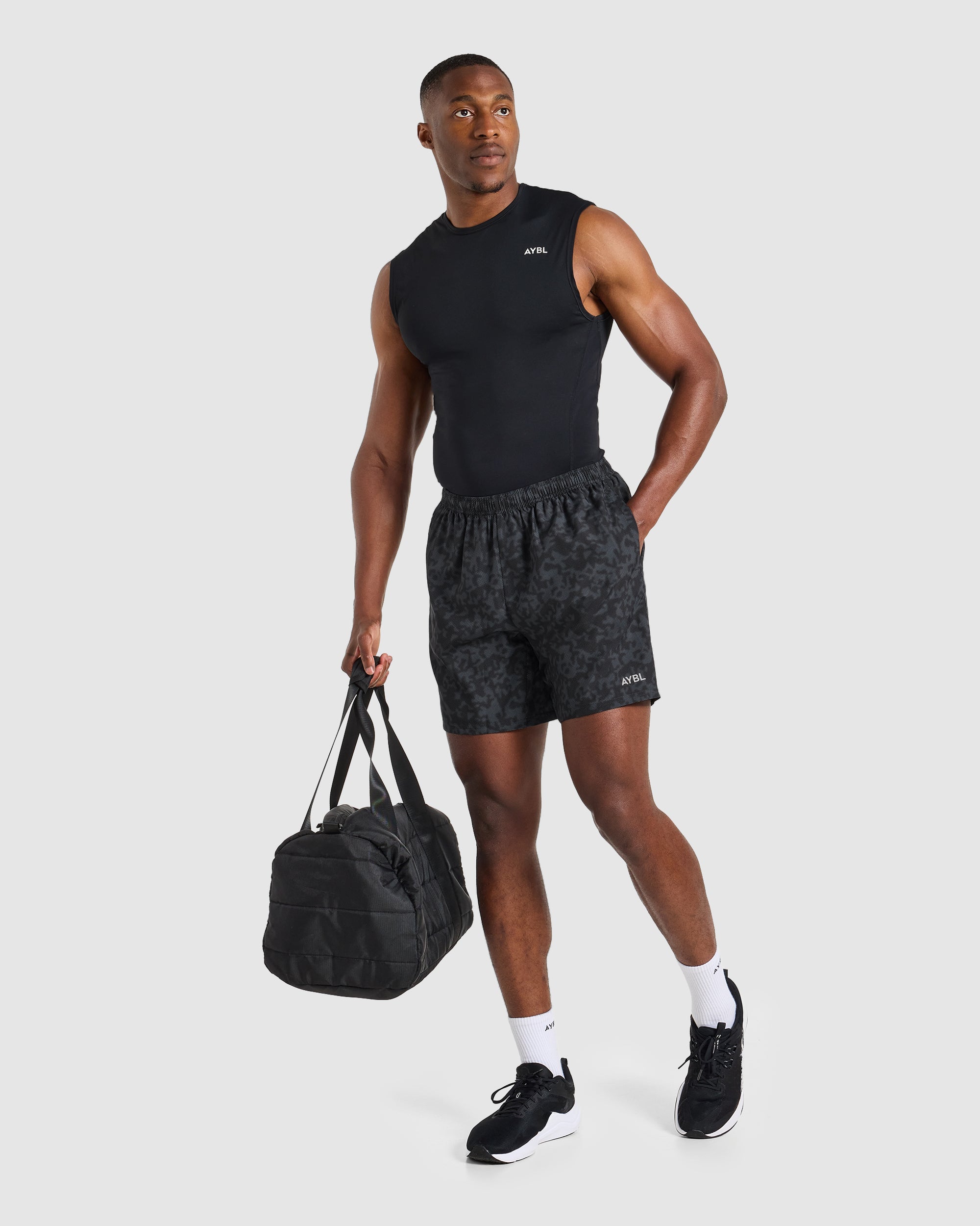 Core 7" Shorts - Black Camo