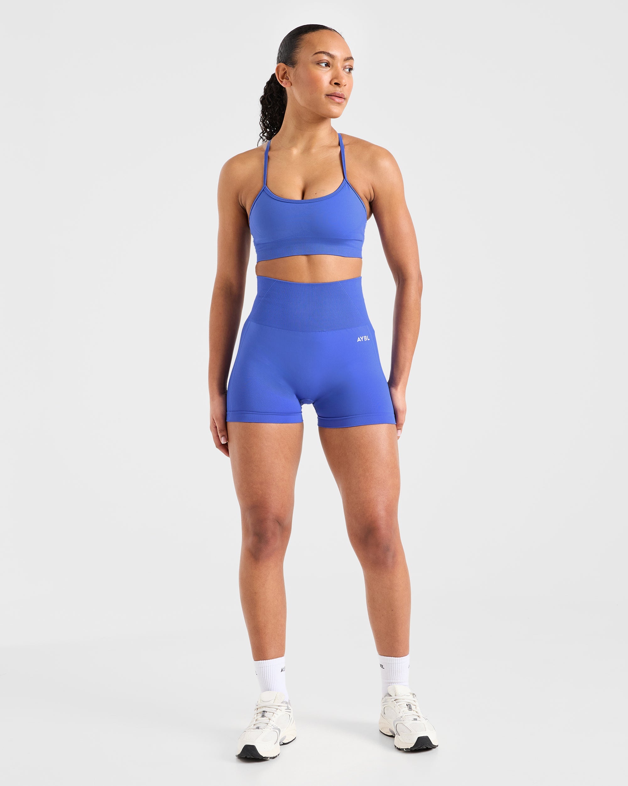 Soutien-gorge de sport sans couture Empower - Cobalt