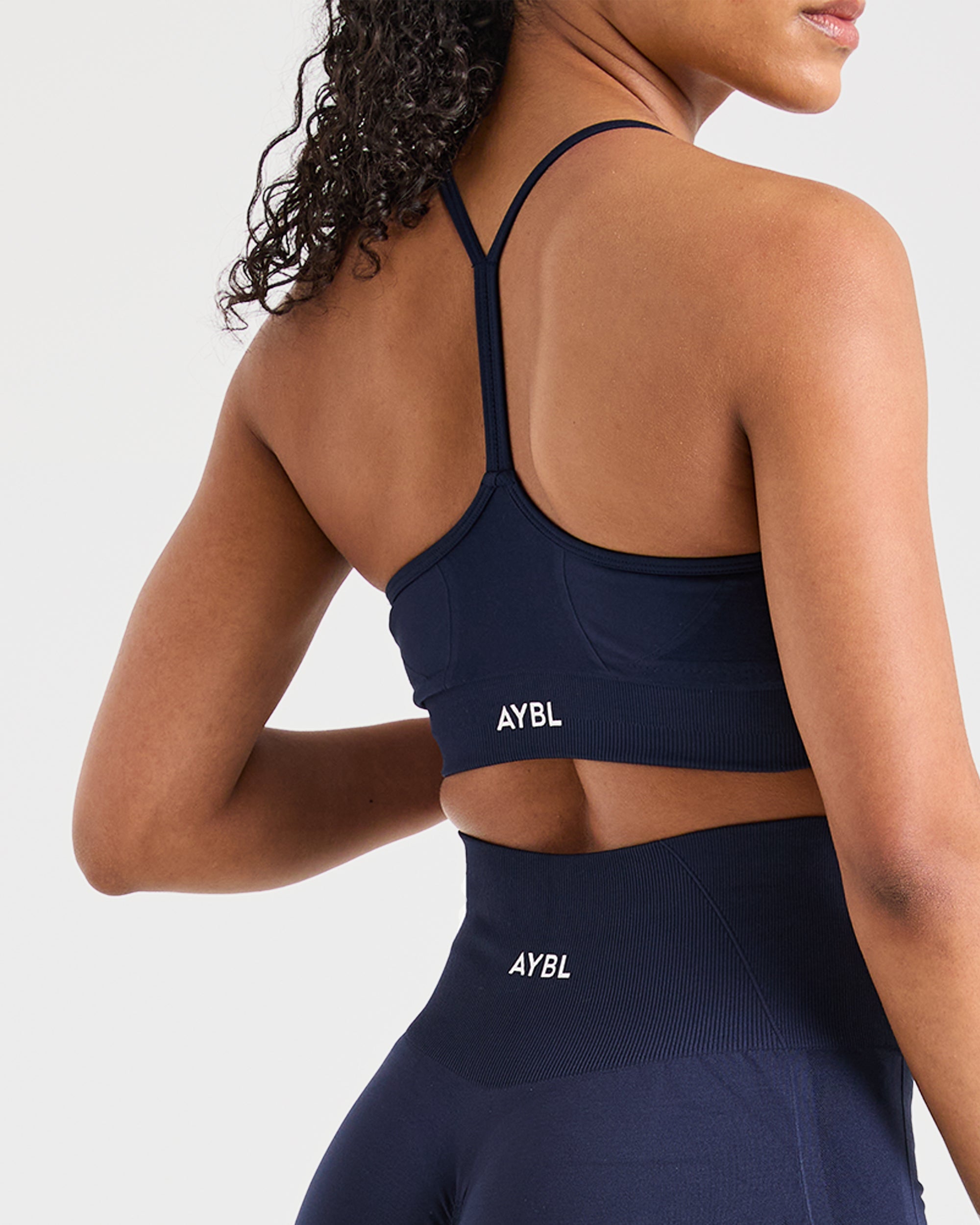 Empower Seamless Sports Bra - Navy