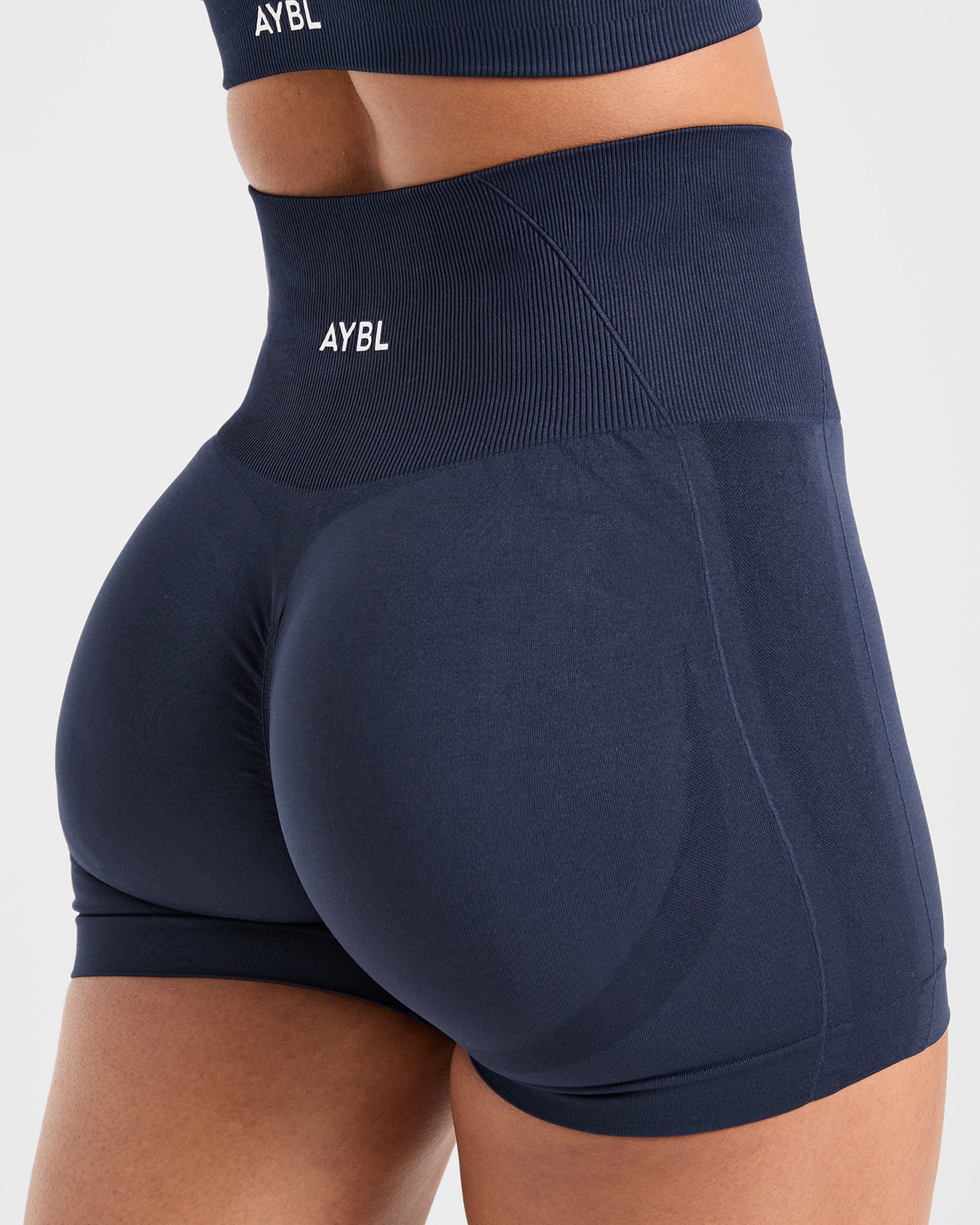 Empower Seamless Shorts - Navy