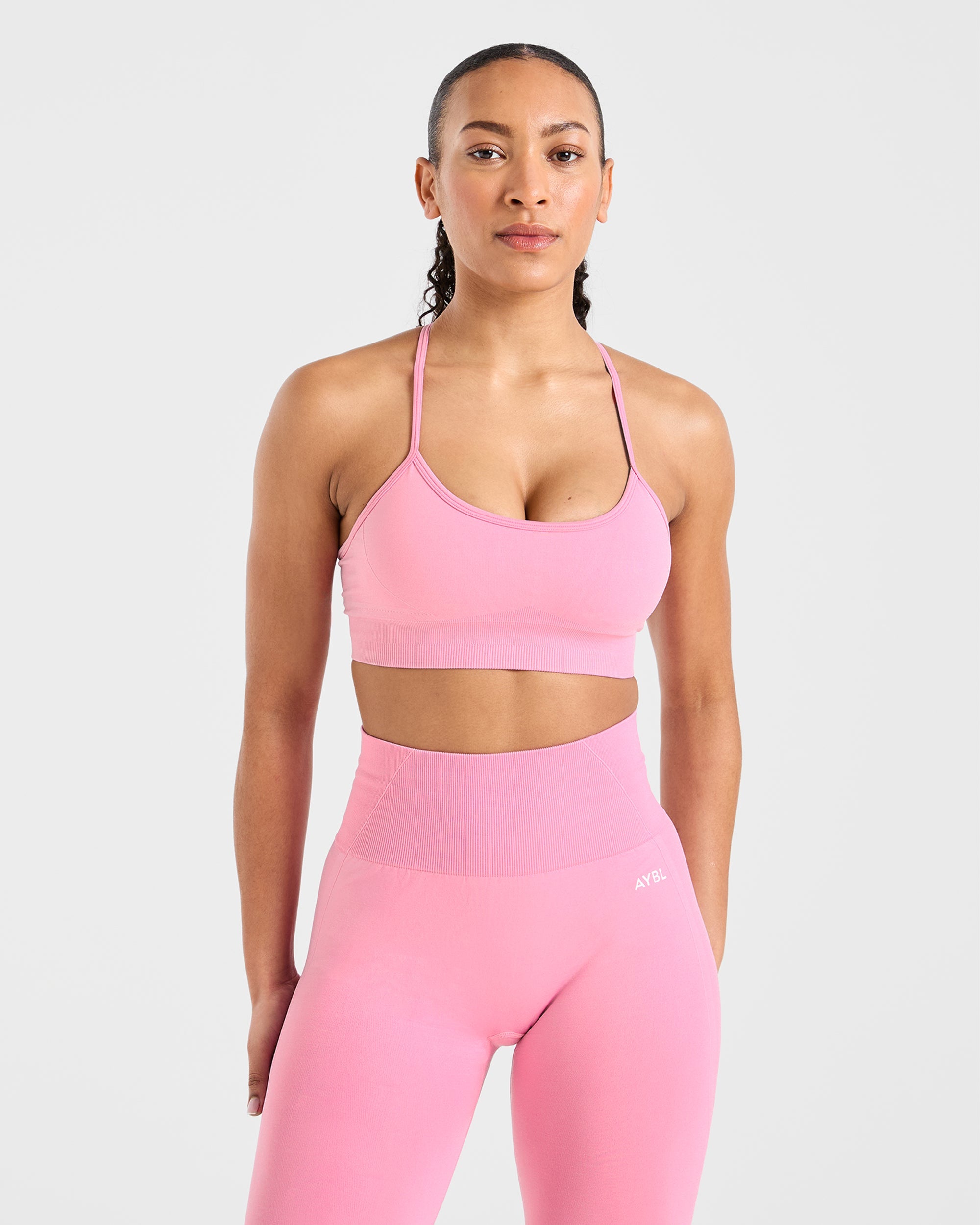 Empower Nahtloser Sport-BH – Babyrosa